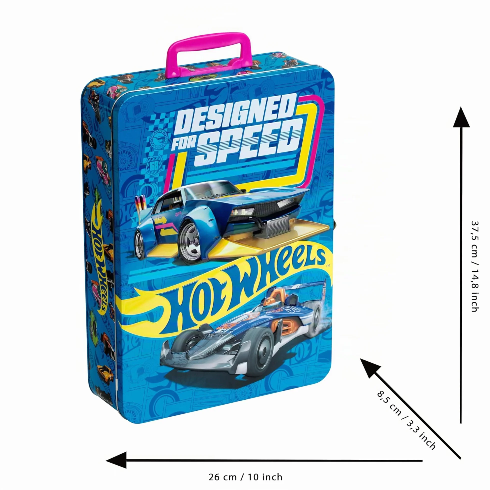 Theo Klein 2881 - Hot Wheels Maltín De Collecionista Para 50 Coches