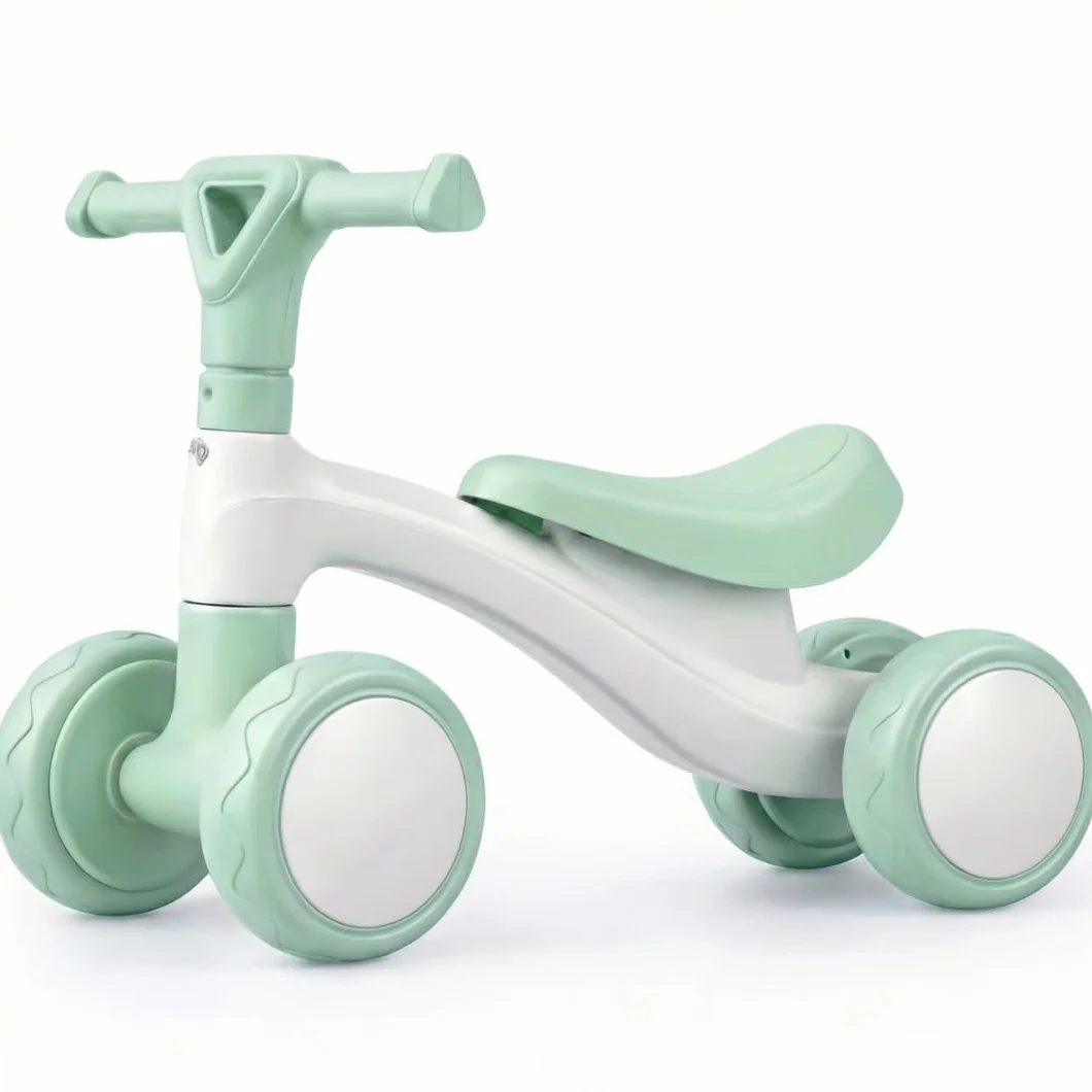 Edibaby, Triciclo Bebé 1 Año | Correpasillos Ligero | Primera Bicicleta de Equilibrio para Bebés | Bici sin Pedales | Juguete Niño 1-2 Años Ideal como Regalo (Menta)