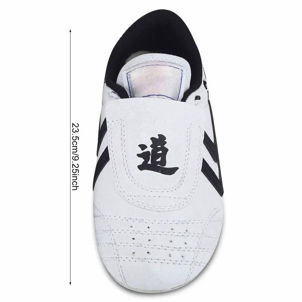 Zapatillas de Taekwondo Antideslizantes Artes Marciales Adultos Niños Talla 28-45 Blanco