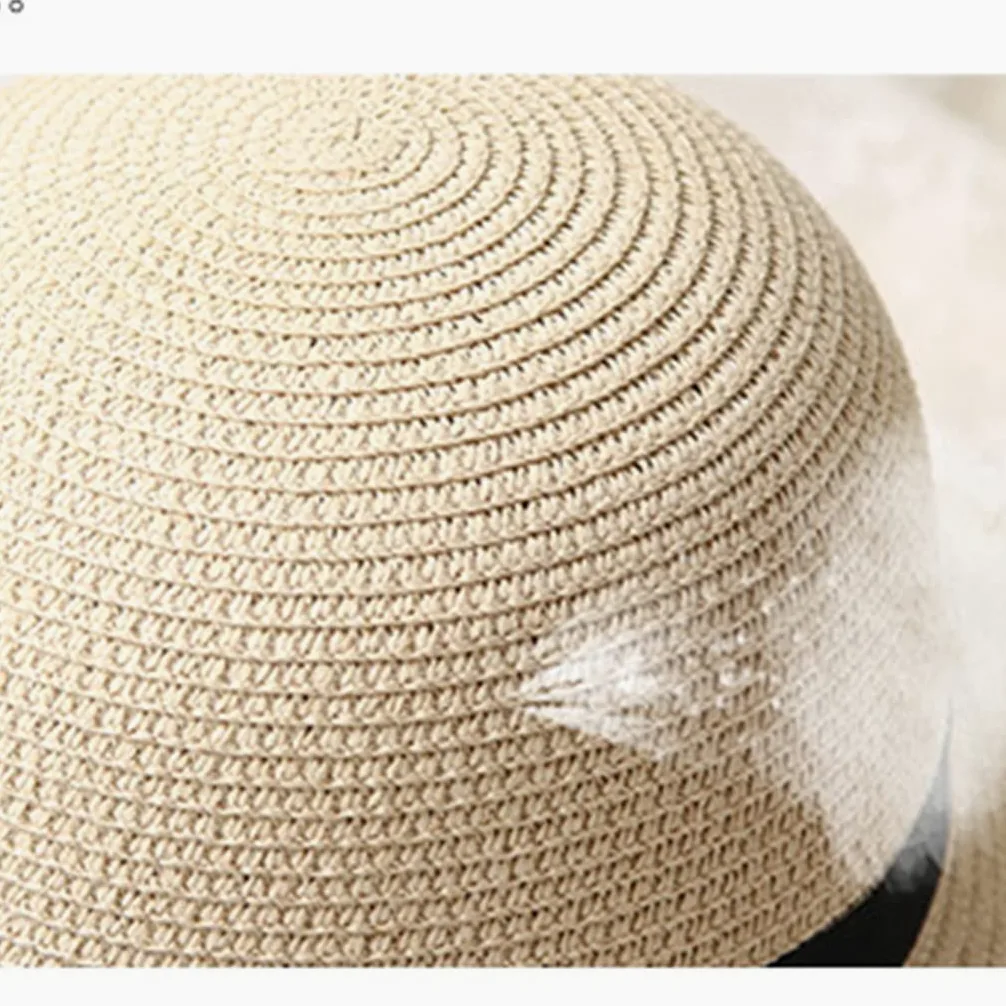 YXWYXWA Sombrero Damas Verano Sombrero Solar Gorro de Pescado Gran Sombrero de Borde Playa Plegable Sombrero de Sol