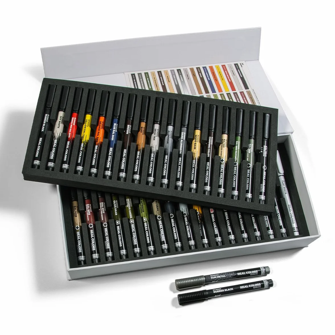 Ak Interactive - Special Box 34 Real Colors Markers