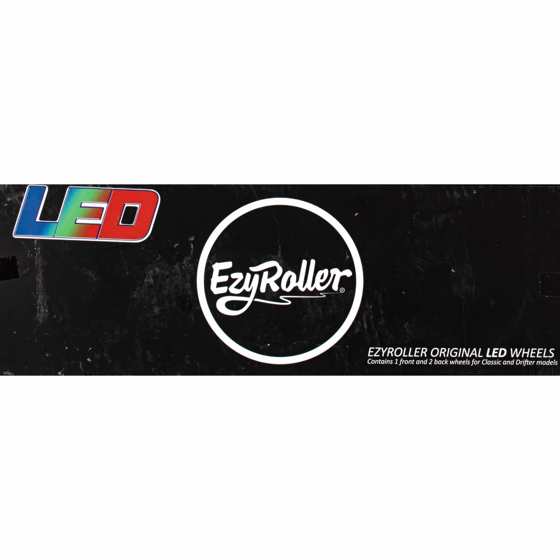 EzyRoller Juego de 2 ruedas LED de repuesto de 96 mm para Classic, Drifter o Drifter X