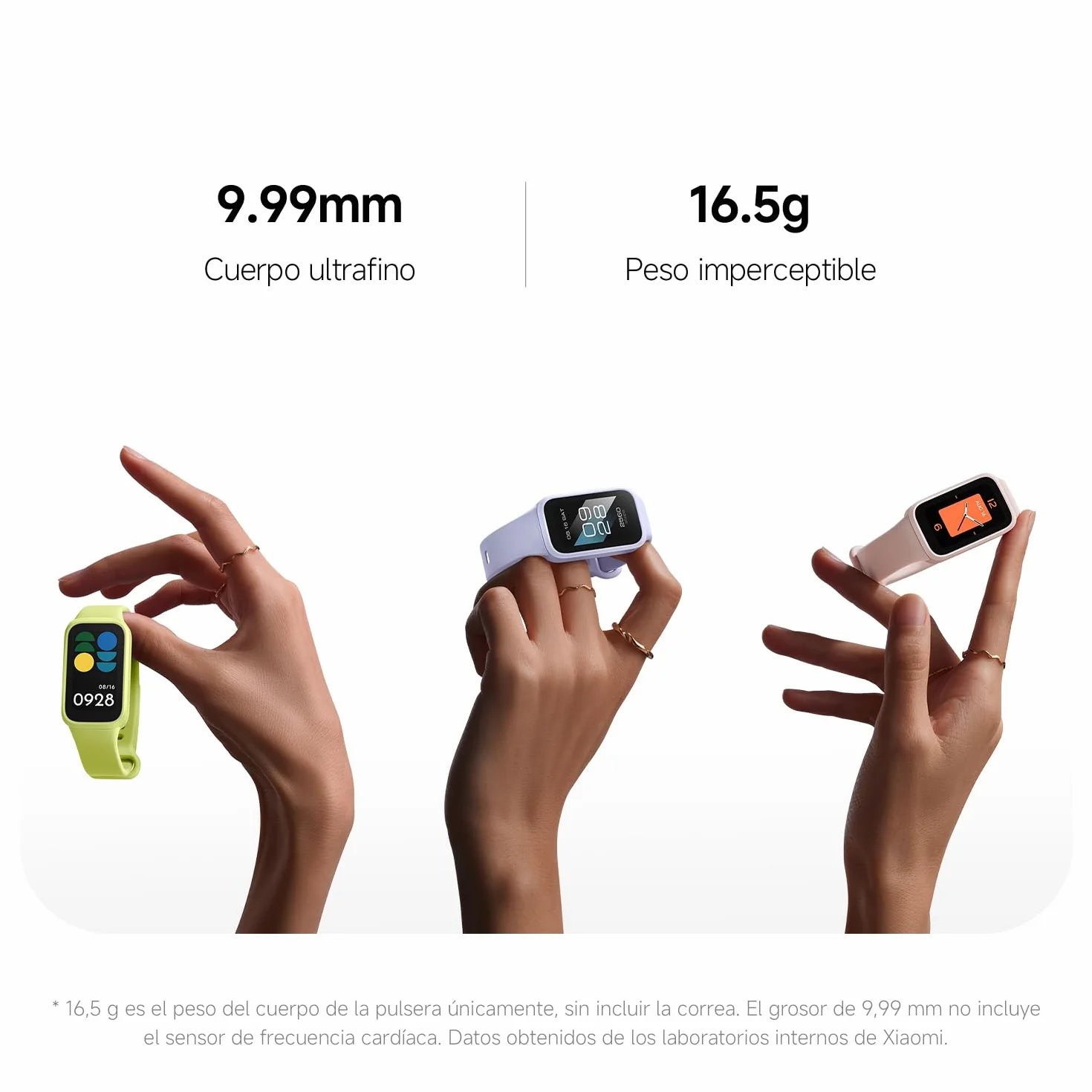 XIAOMI Smart Band 9 Active Pulsera de Actividad 1,47" 60 Hz 5ATM Negro