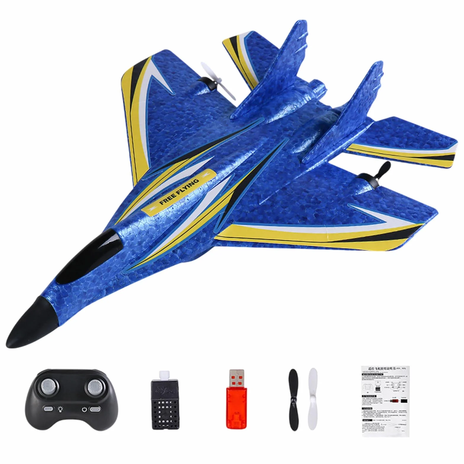 Plano De Control Remoto - Toys De Aviones De Avión RC Plano De Control Remoto Regalos | Avión Controlado Por Radio De Combate Spitfire Para Principiantes Con De Estabilización De Xpilot Con |