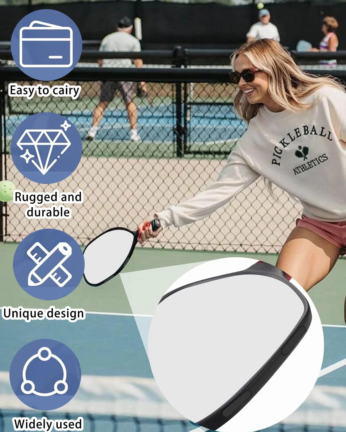 Cinta de Plomo Adhesiva de Tenis 5g Negro para Aumentar Contrapeso Protección Borde Paleta Pickleball