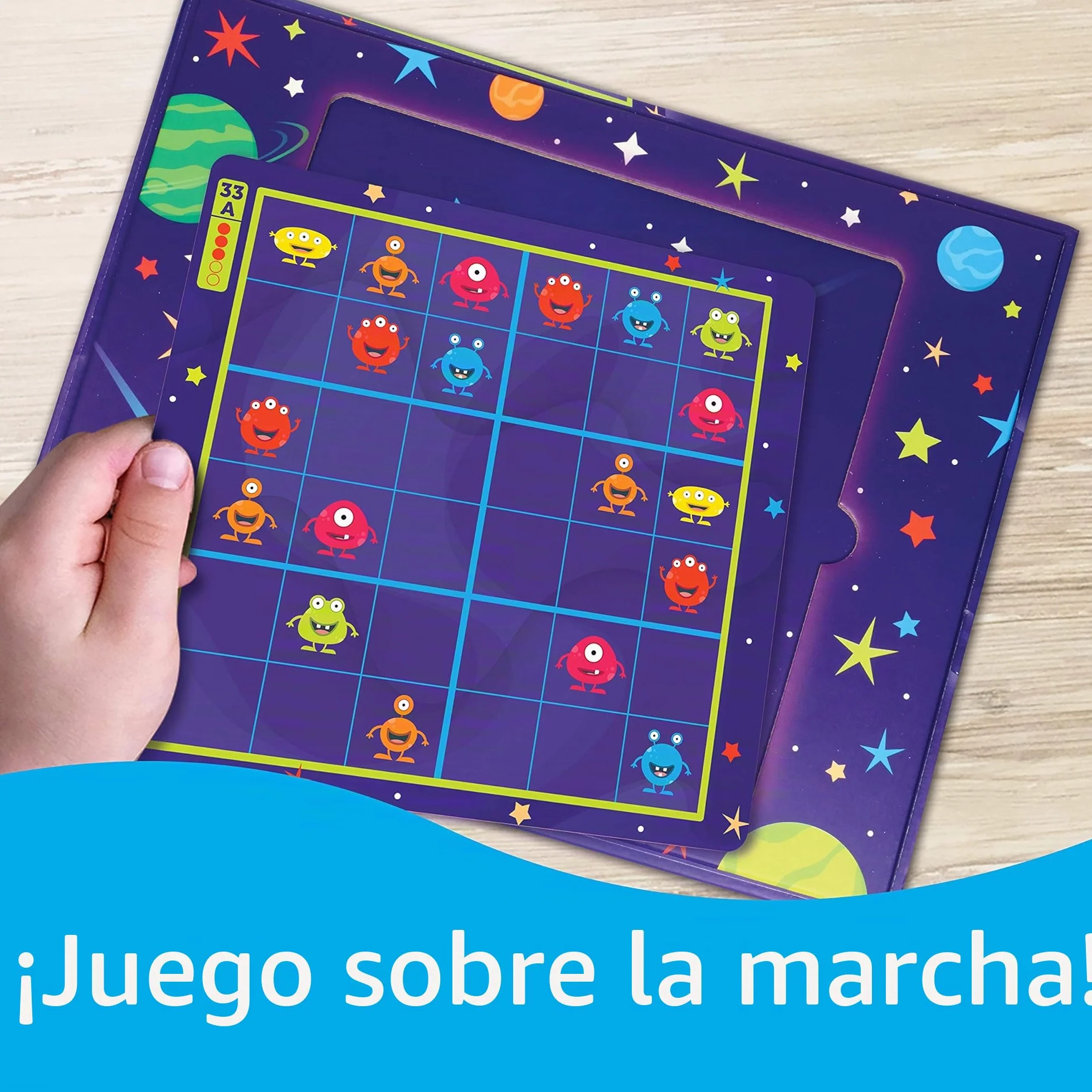 Learning Resources Sudoku Espacial Magnético Juego Educativo Lógica Matemáticas 72 Fichas 4 Años
