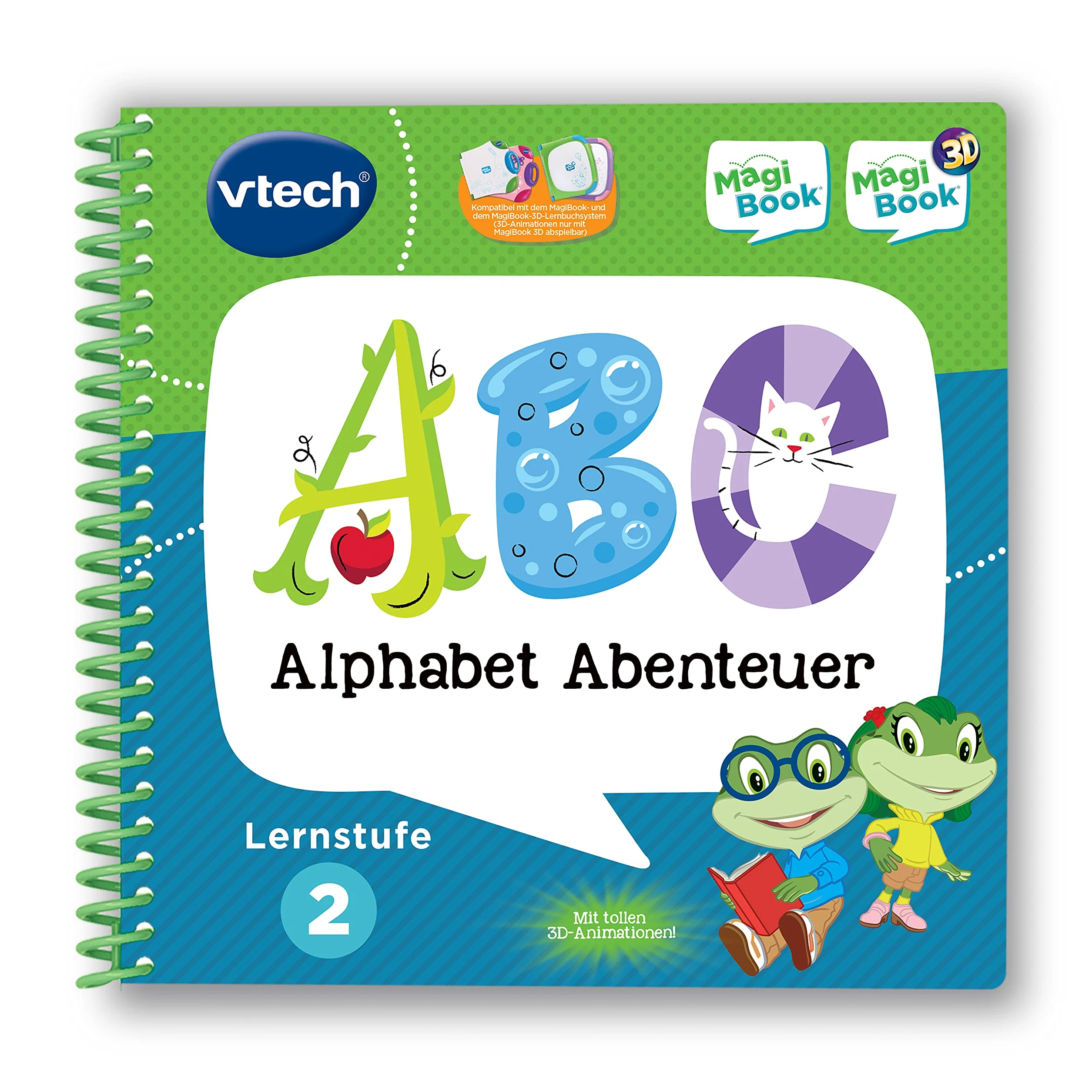 VTech MagiBook 80-480604 juego educativo - Juegos educativos (Multicolor, Preescolar, Niño/niña, 4 año(s), 6 año(s), Alemán) , color/modelo surtido