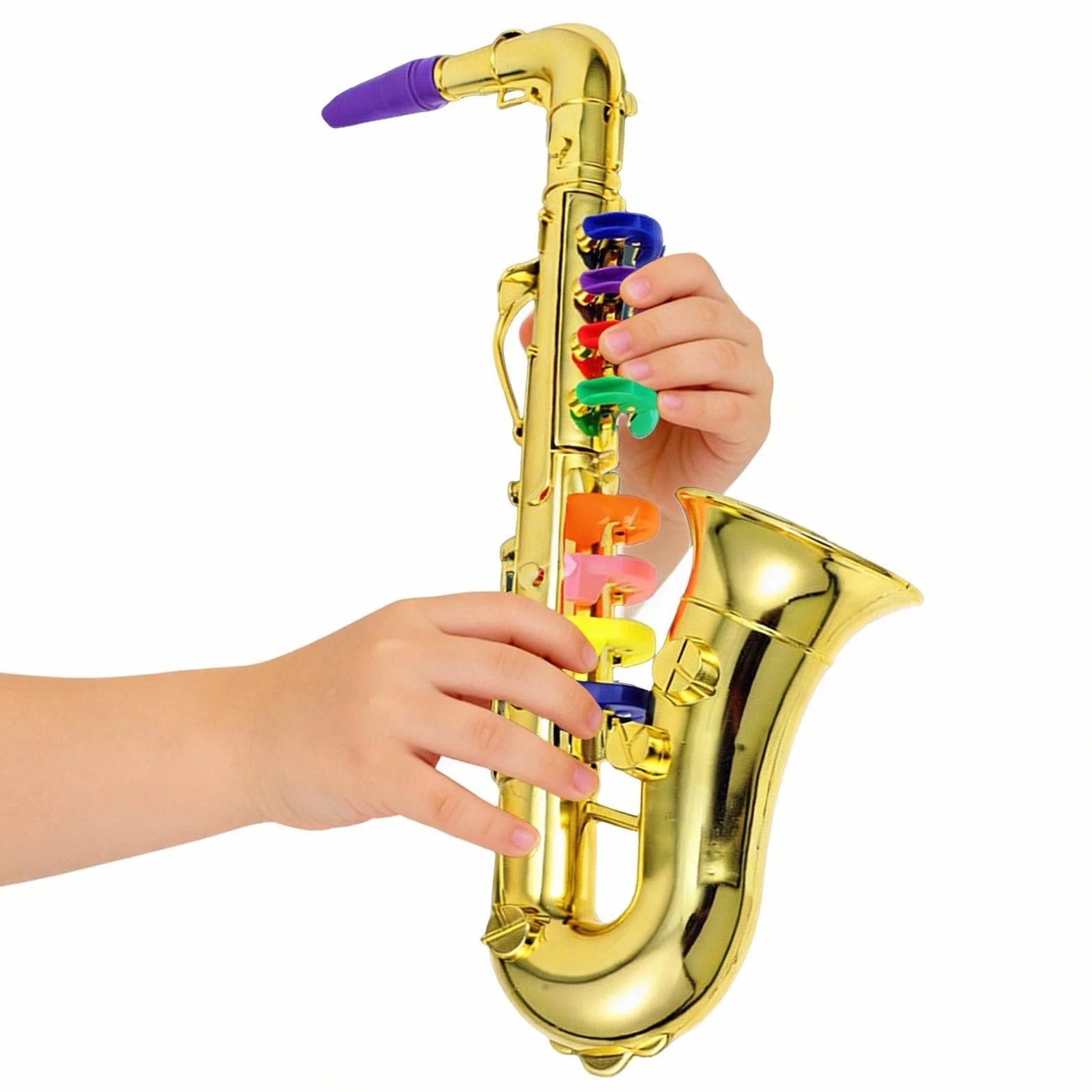 Saxofón para Niños | Instrumento Musical Infantil, Educativo para Aprender Música - para Regalo de Cumpleaños, , Actuaciones Escolares y Juego de Roles