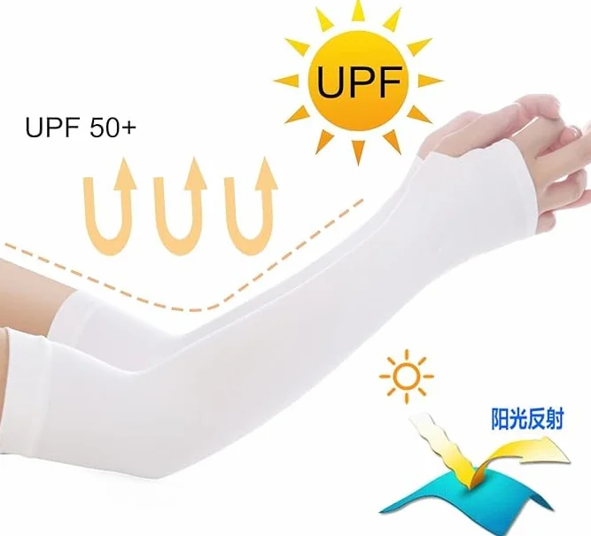 UV protección solar brazo mangas para hombres mujeres compresión refrigeración tatuaje encubrimiento