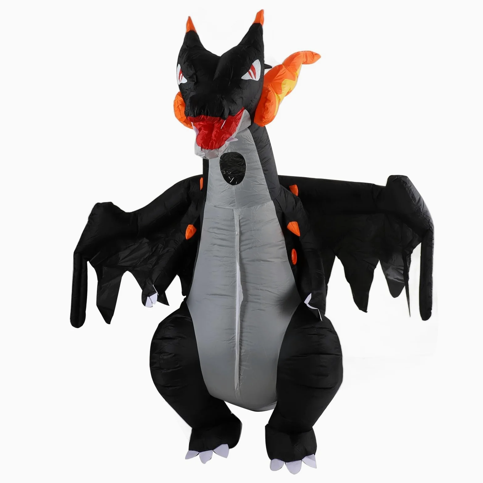 EMUKOEP Disfraz Inflable Divertido de Animal Impermeable para Adultos con Ventilador a Pilas para Fiestas de Halloween