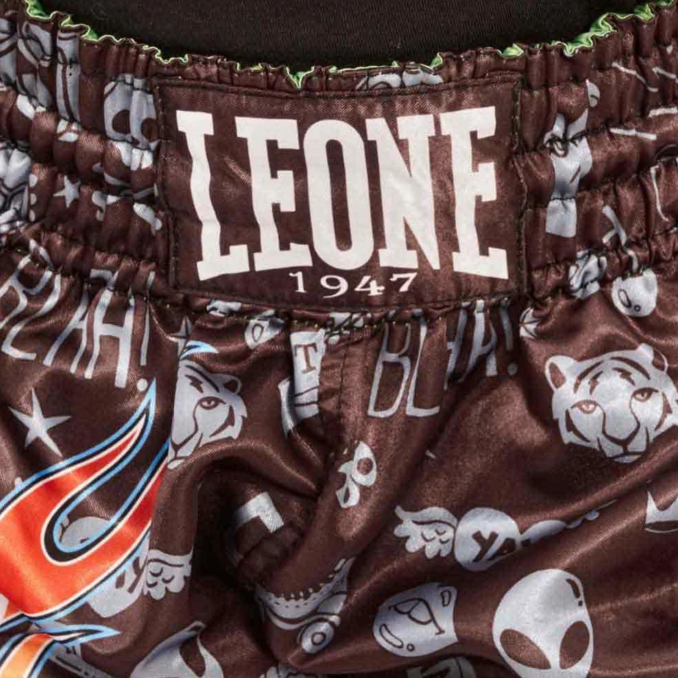 LEONE 1947 Pantaloncini Boxe Kick-Thai Jr. Niños y jóvenes