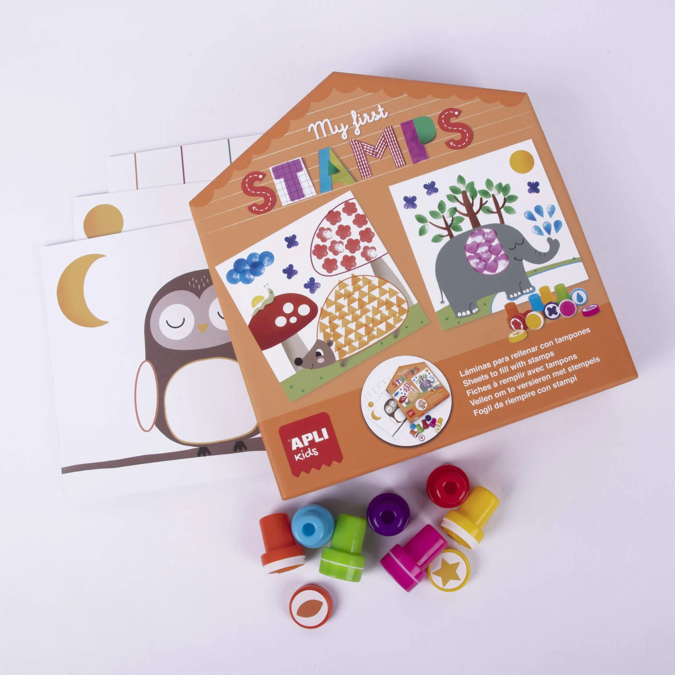 APLI Kids 18506 - My First Stamps, mis Primeros Sellos
