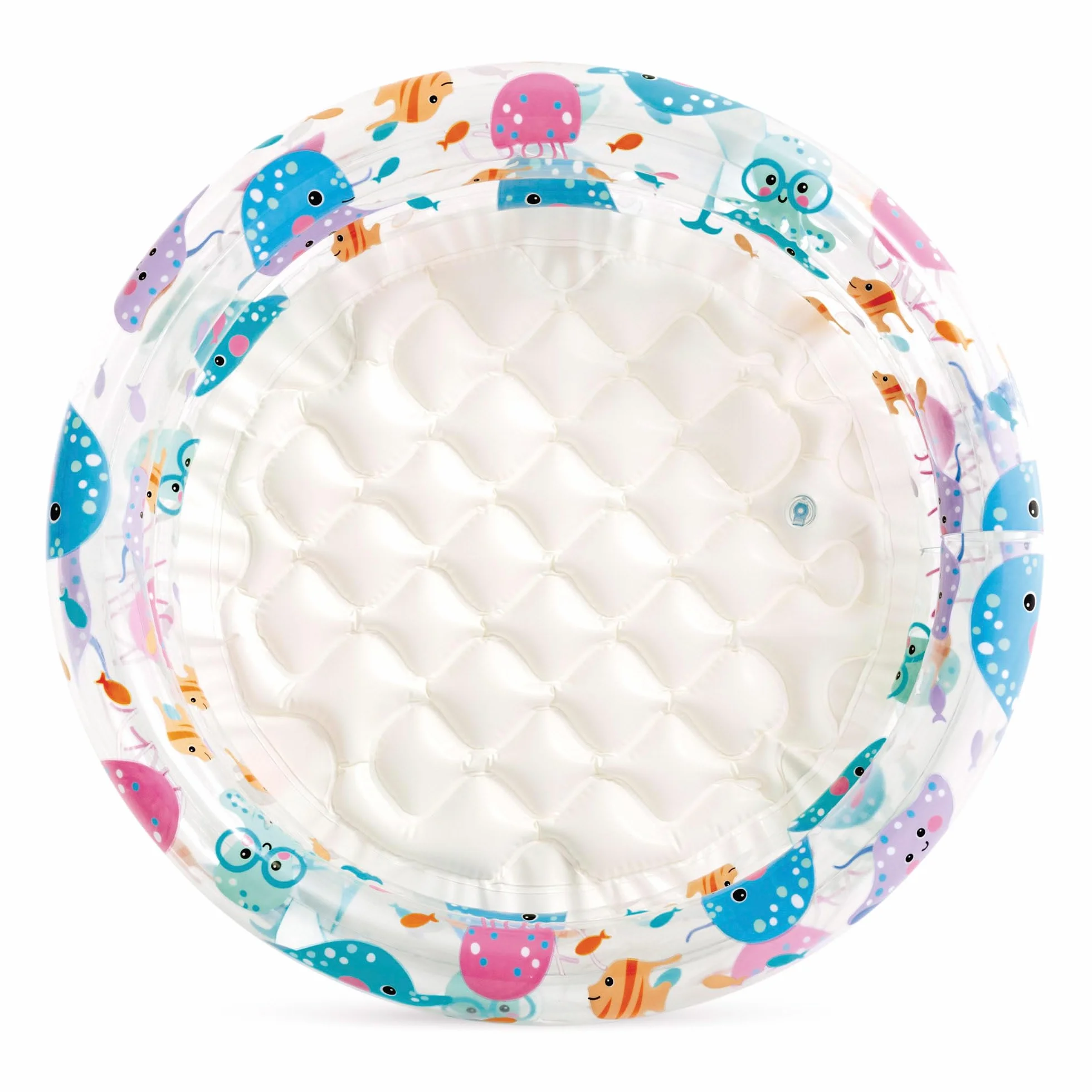 Intex 57106NP - Piscina Hinchable Colores con Base Hinchable 61 x 22 cm, 33 litros