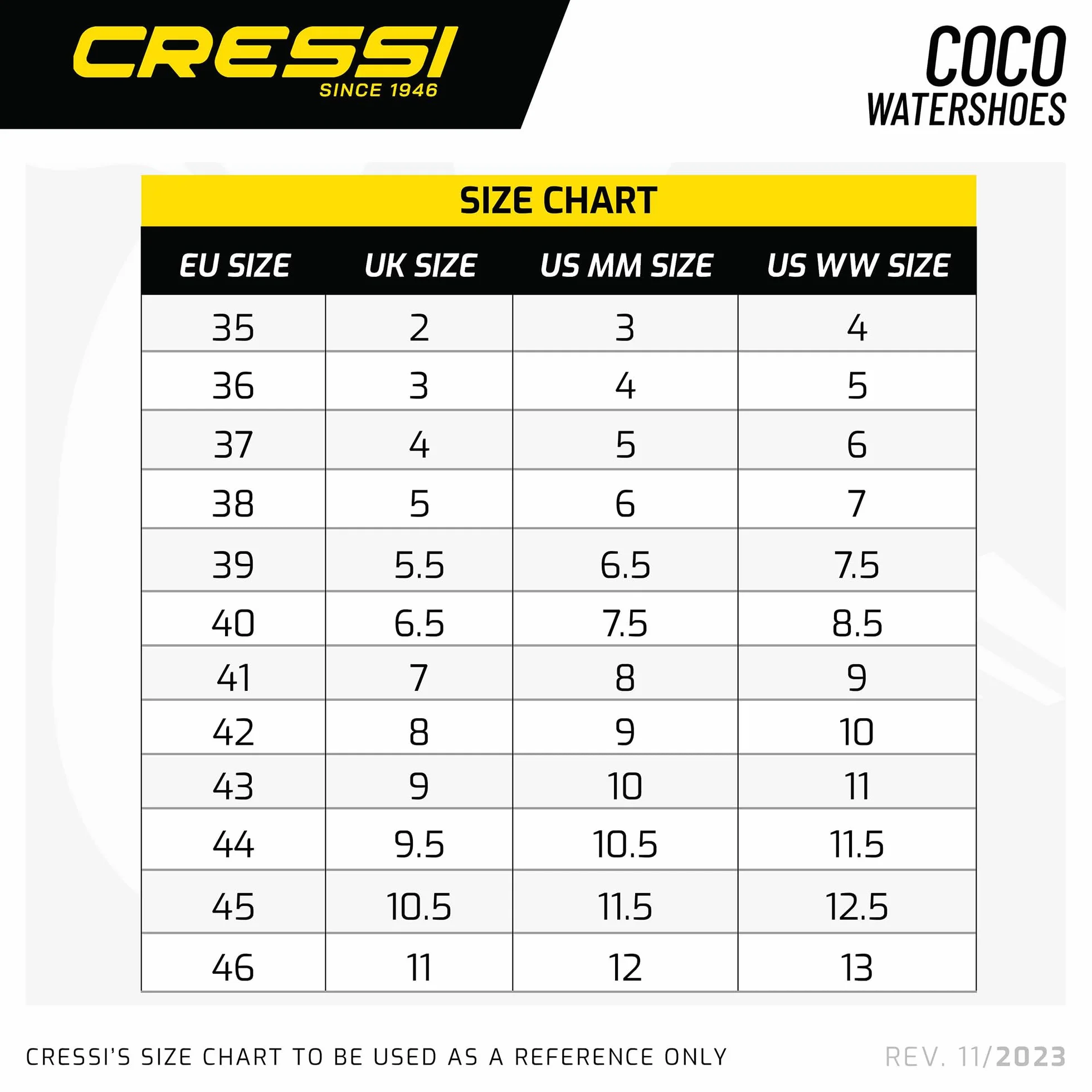 CRESSI Coco Shoes Zapato Acuático Unisex para Deportes Acuáticos y Caminata en Agua y Playa