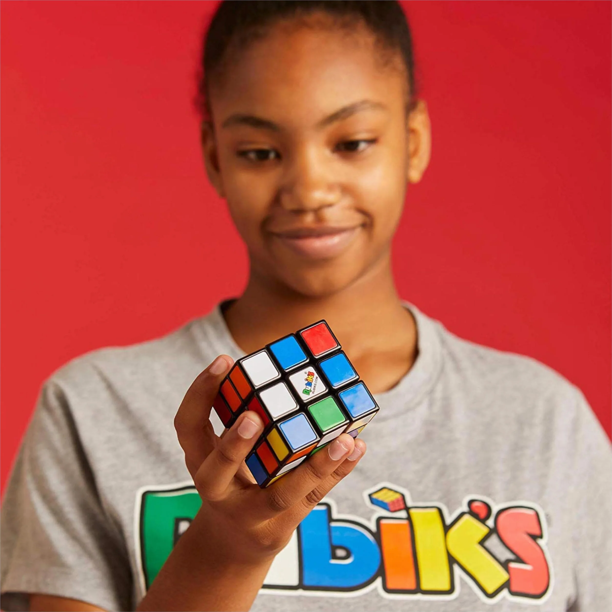 Rubiks Speed Cube - Cubo de Rubik Rápido Rompecabezas para Adultos y Niños 8 Años+