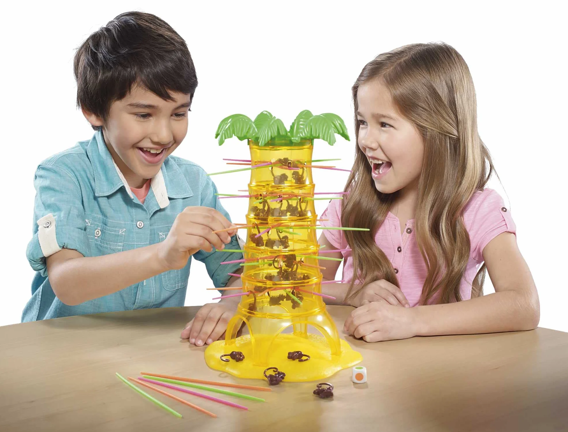 Mattel Games Monos Locos, Juegos de Mesa para niños +5 años, 2-4 Jugadores, partidas de Aproximadamente 30 min (52563)
