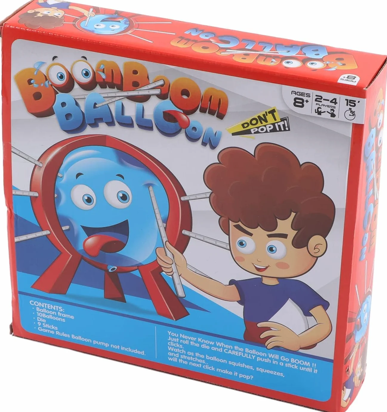 Dilwe Juego de RáFaga de Globos, Juguete de Pinchazo de Globo Interactivo para Fiesta de niñOs de Escritorio, Juego de Mesa para niñOs de 8 añOs en Adelante