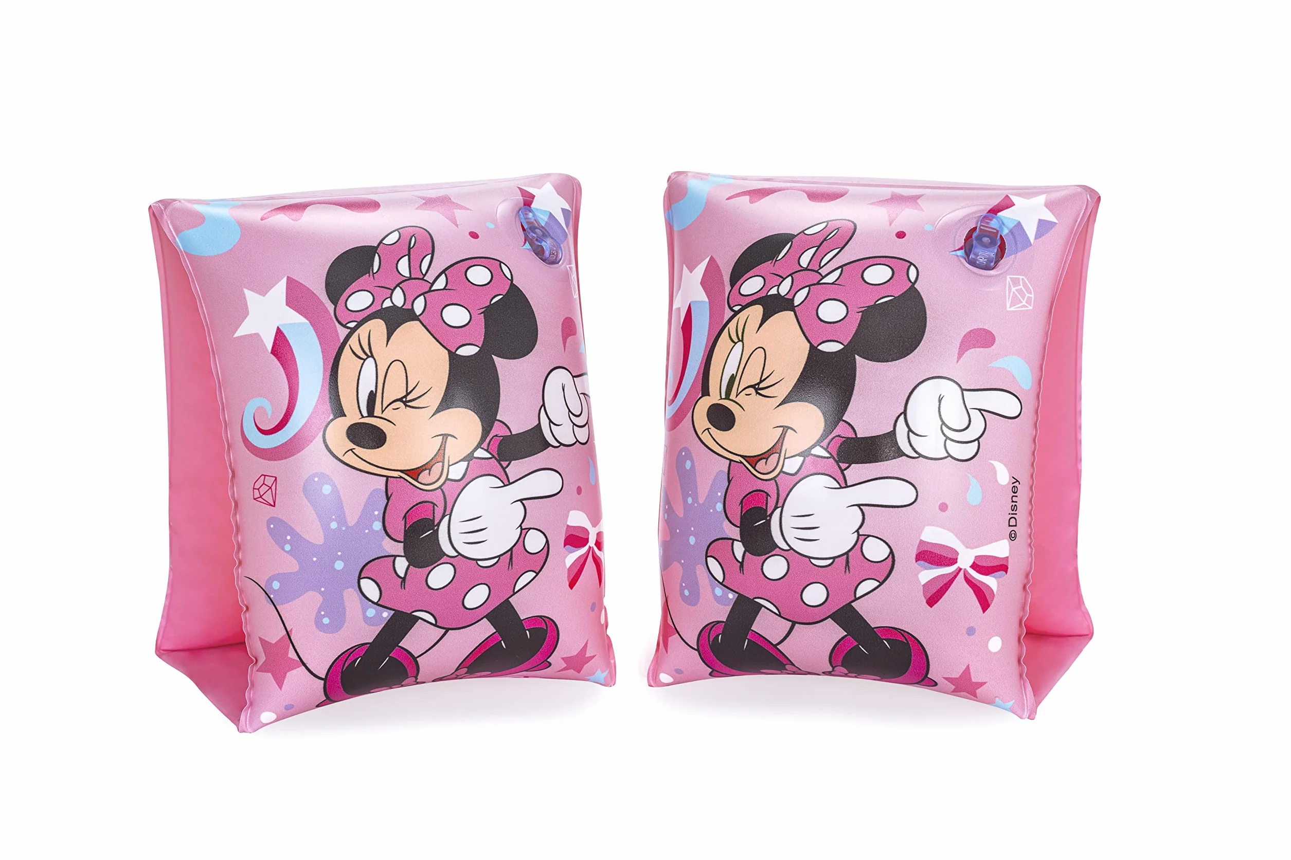 Manguitos hinchables Minnie Junior 23 x 15cm/9" x 6", para niños de 3 a 6 años