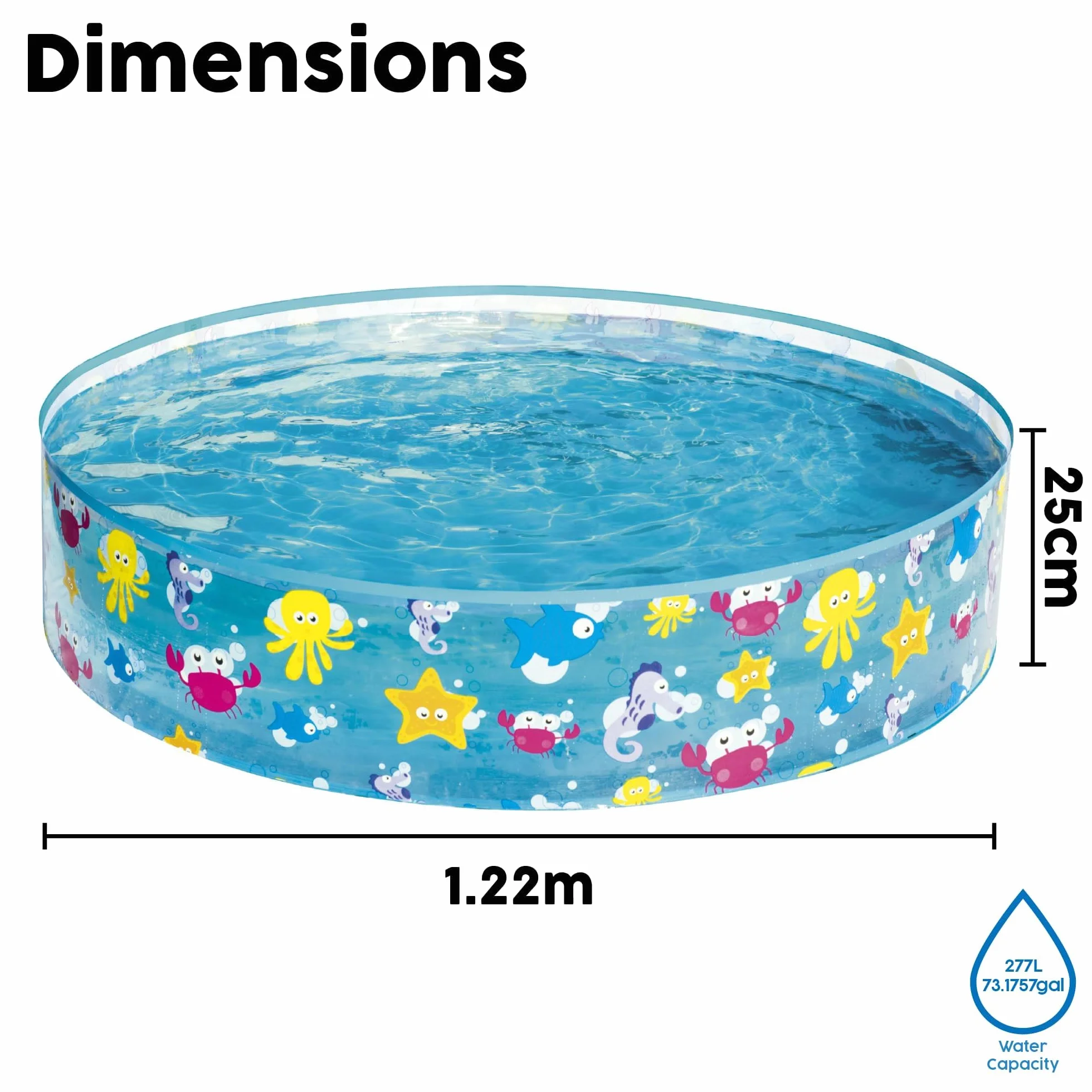 Bestway Piscina fuera de tierra Fill 'N Fun