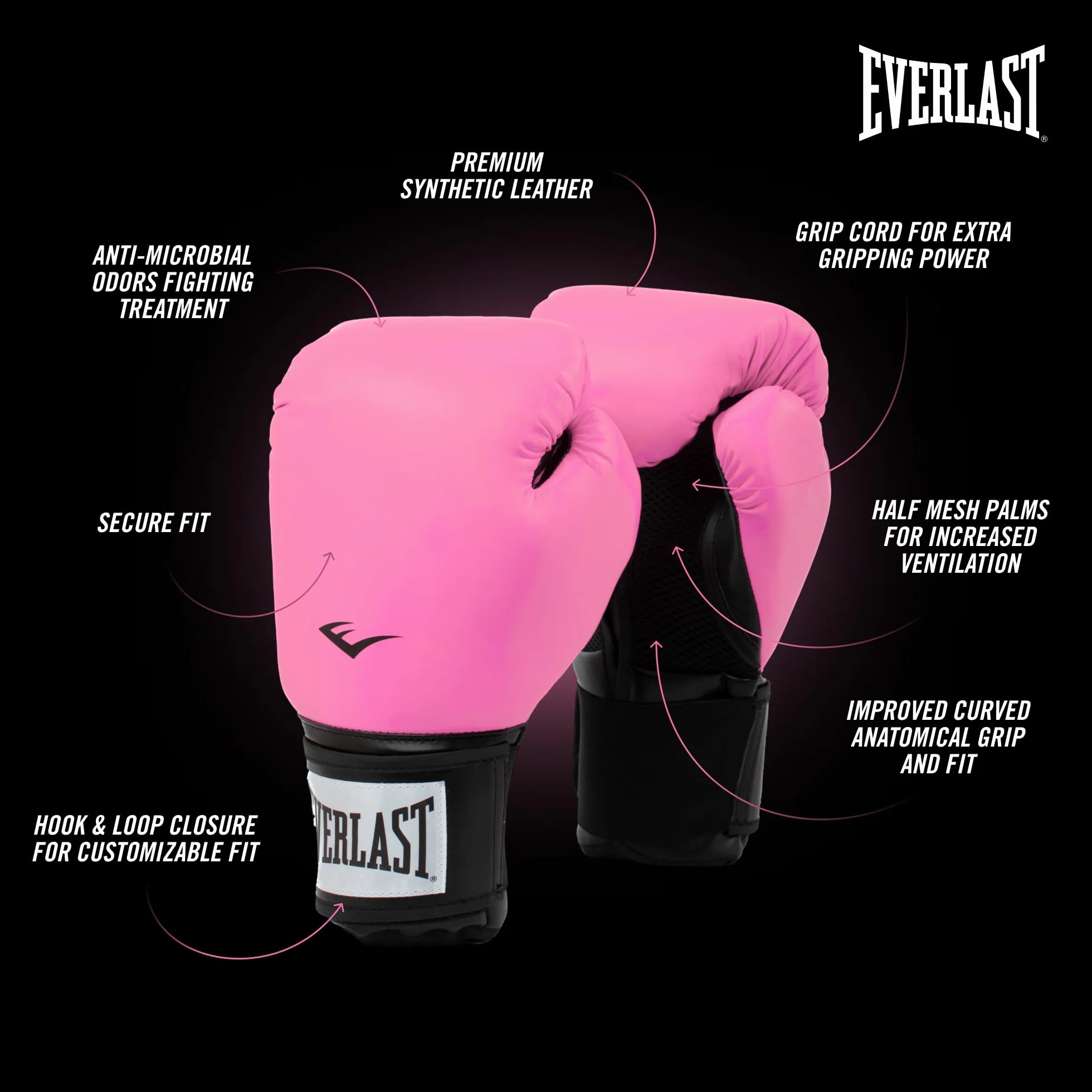 Everlast Pro Style 2 Guantes de boxeo para adultos