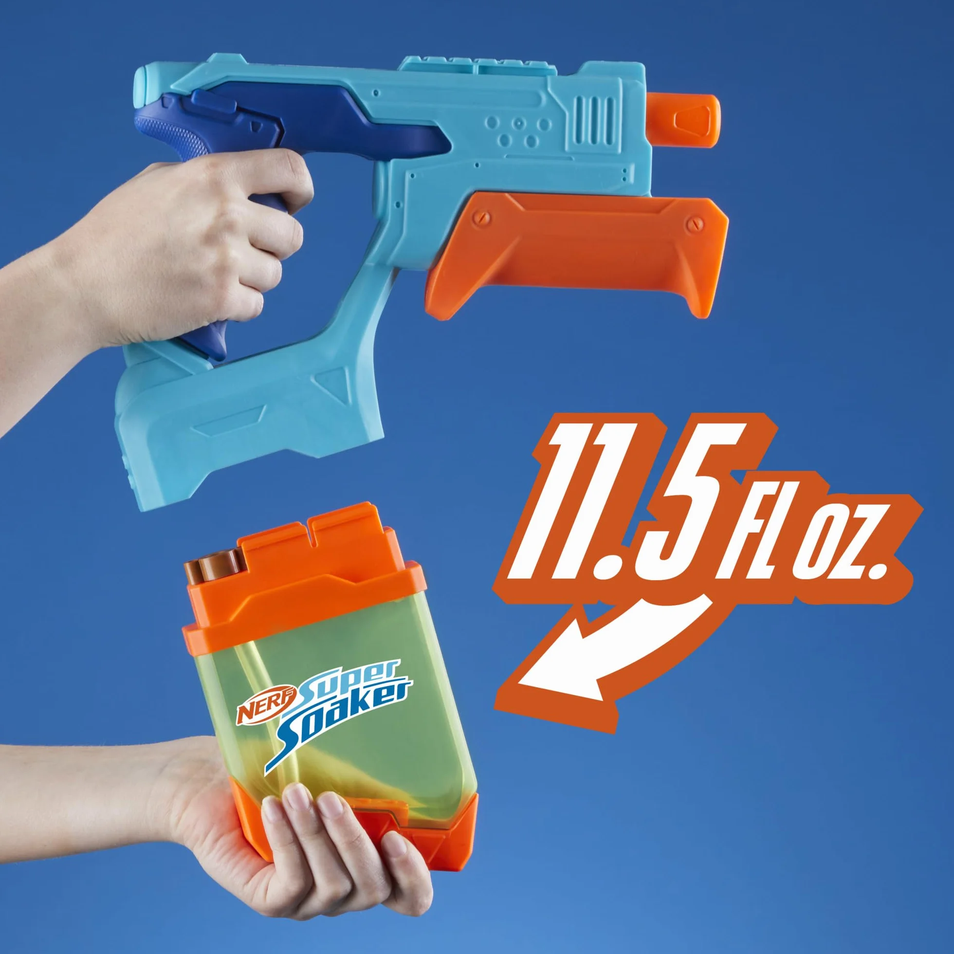 Hasbro Nerf Super Soaker Dunk-Fill 2-Pack, Set de Lanzadores de Agua, Llenado Instantáneo, Juguetes para Niños y Niñas de 6 Años o Más, Diversión en Familia