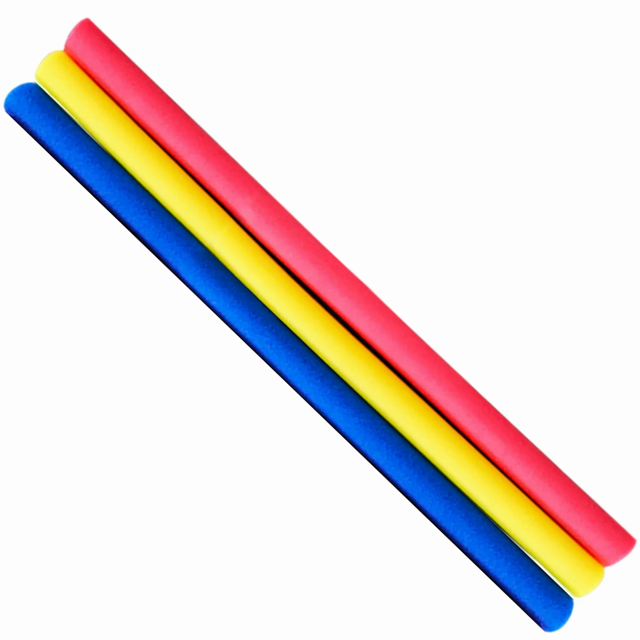 Pool Noodles 3PCS Pool Noodles Flotadores de natación Multiuso Huecos de Espuma para Juegos acuáticos y Ejercicio 59 Pulgadas