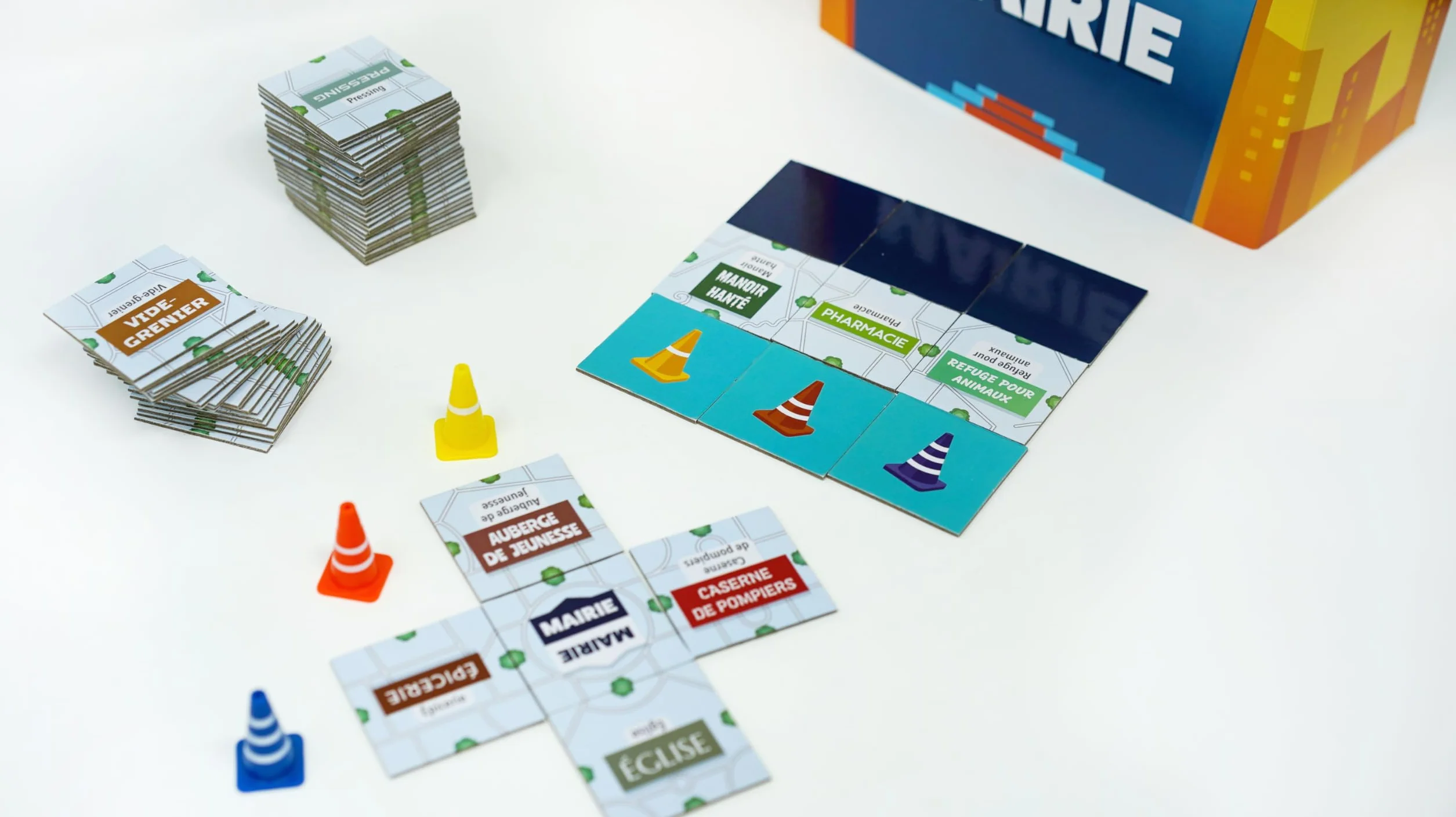 Bandjo! Link City – Juego de Mesa de Ambiente – Ideal para Amigos o Familiares – Cooperativo – Azulejos – A Partir de 8 años
