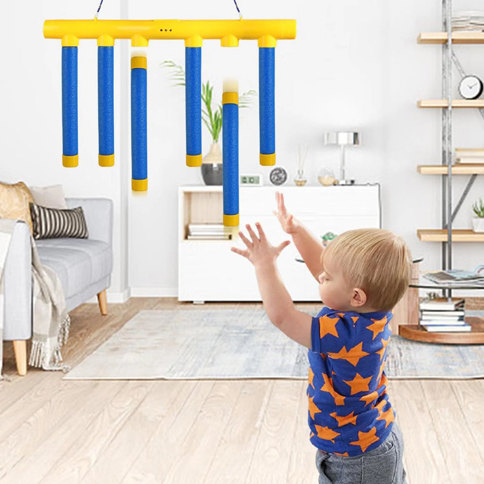 Juego de Atrapar Palos 3 Velocidades Entrenamiento Reacción Coordinación Mano-Ojo Niños Adultos