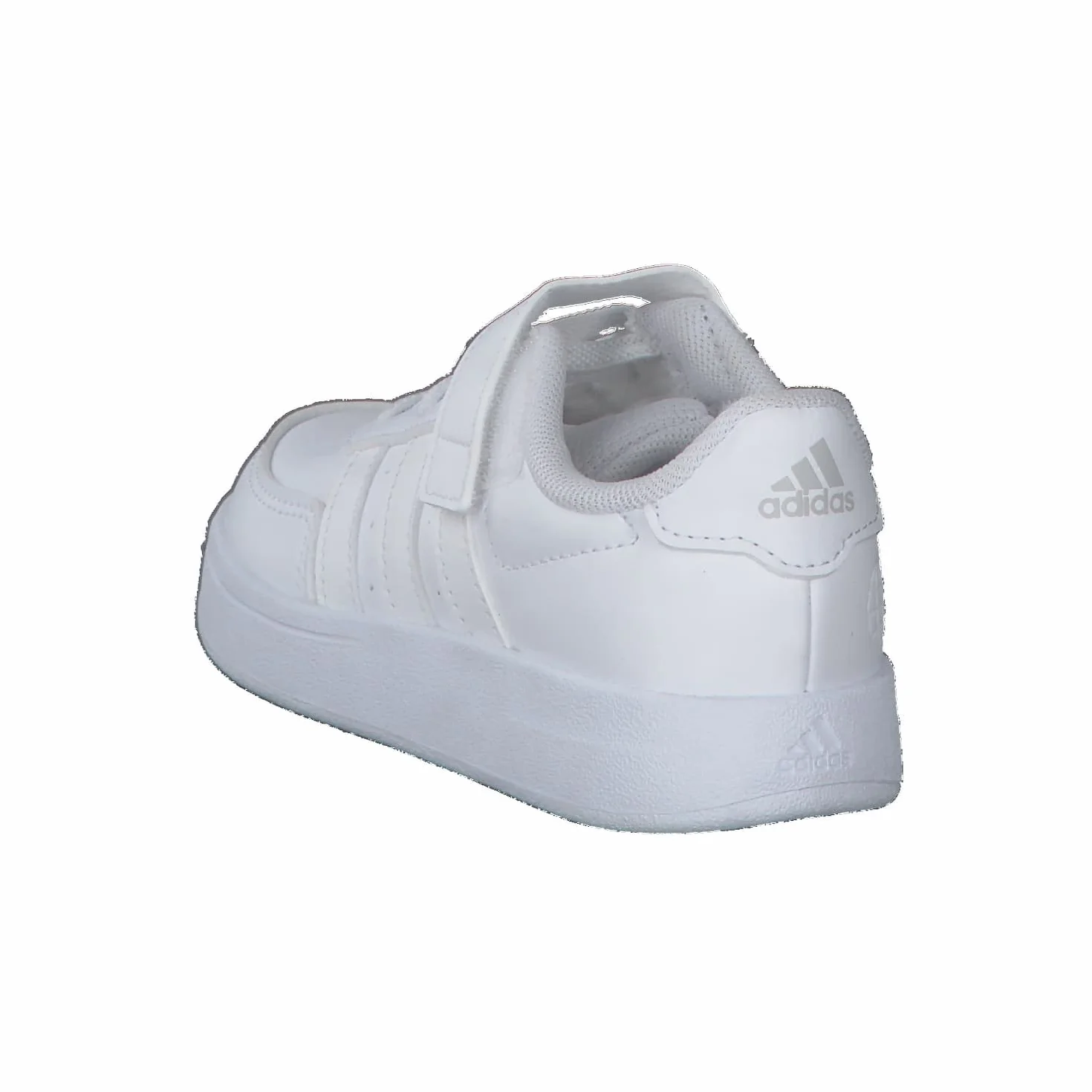 adidas Breaknet Lifestyle Court Elastic Lace and Top Strap Shoes, Cloud White/Grey One, 37 1/3 EU