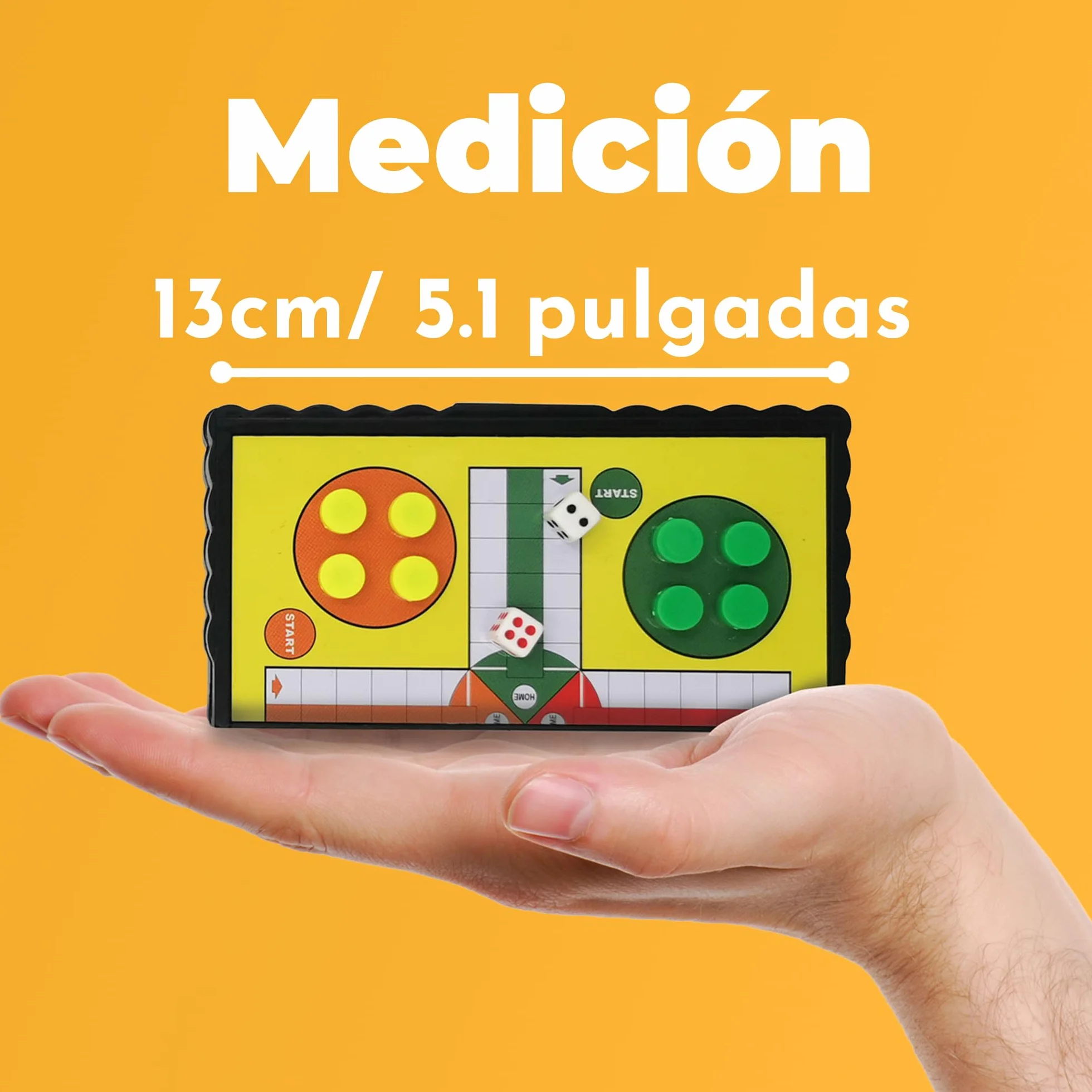 JJPRIME 4 Juegos de Mesa de Viajes Clásicos Damas y Escaleras Ajedrez Ludo Mini Juego de Dados Magnéticos Cajas Plegables