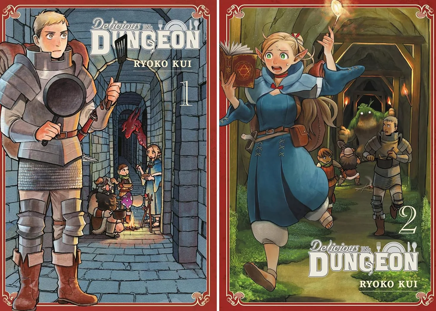 Set de Manga Delicious in Dungeon Vol. 1-14 de Ryoko Kui