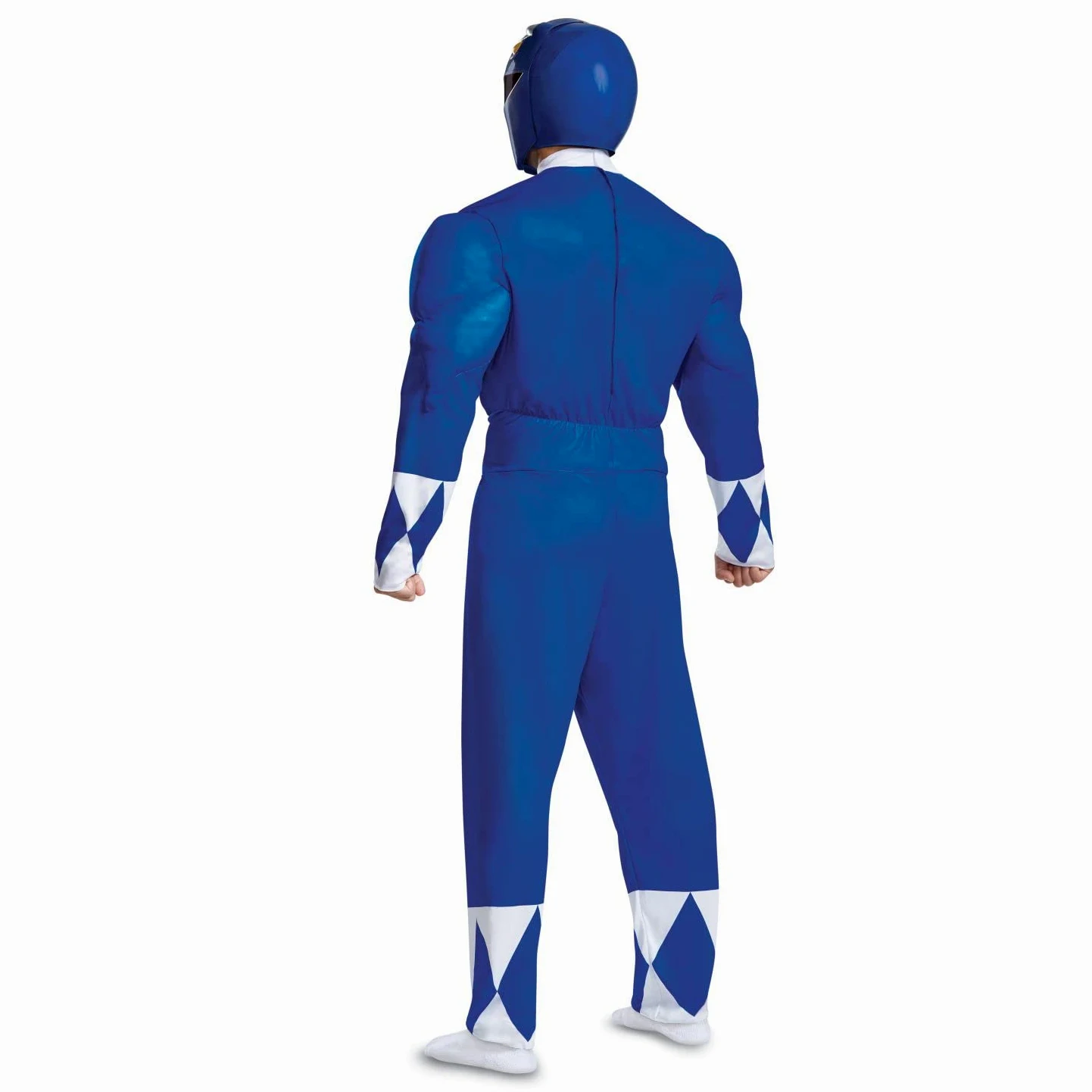 Disguise Disfraz Power Ranger Adulto Musculoso Azul, Power Rangers Disfraz Adulto, Power Ranger Azul Disfraz, Disfraz Superheroe Adulto Hombre, Disfraz Carnaval Hombre Talla X