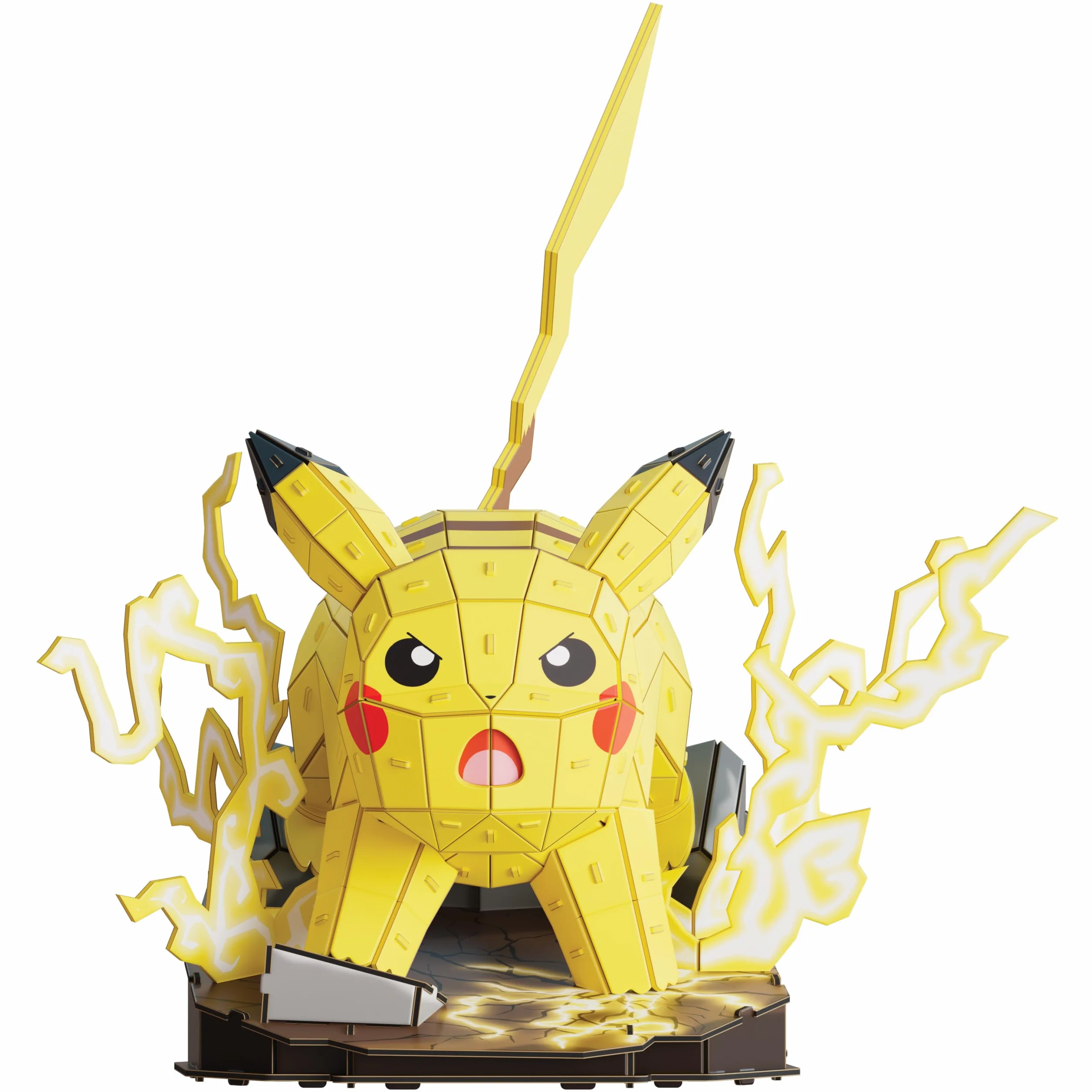 Puzzle 3D Pokemon Pikachu 201 Piezas 33 cm Maqueta para Construir Adultos y Niños Juegos de Mesa