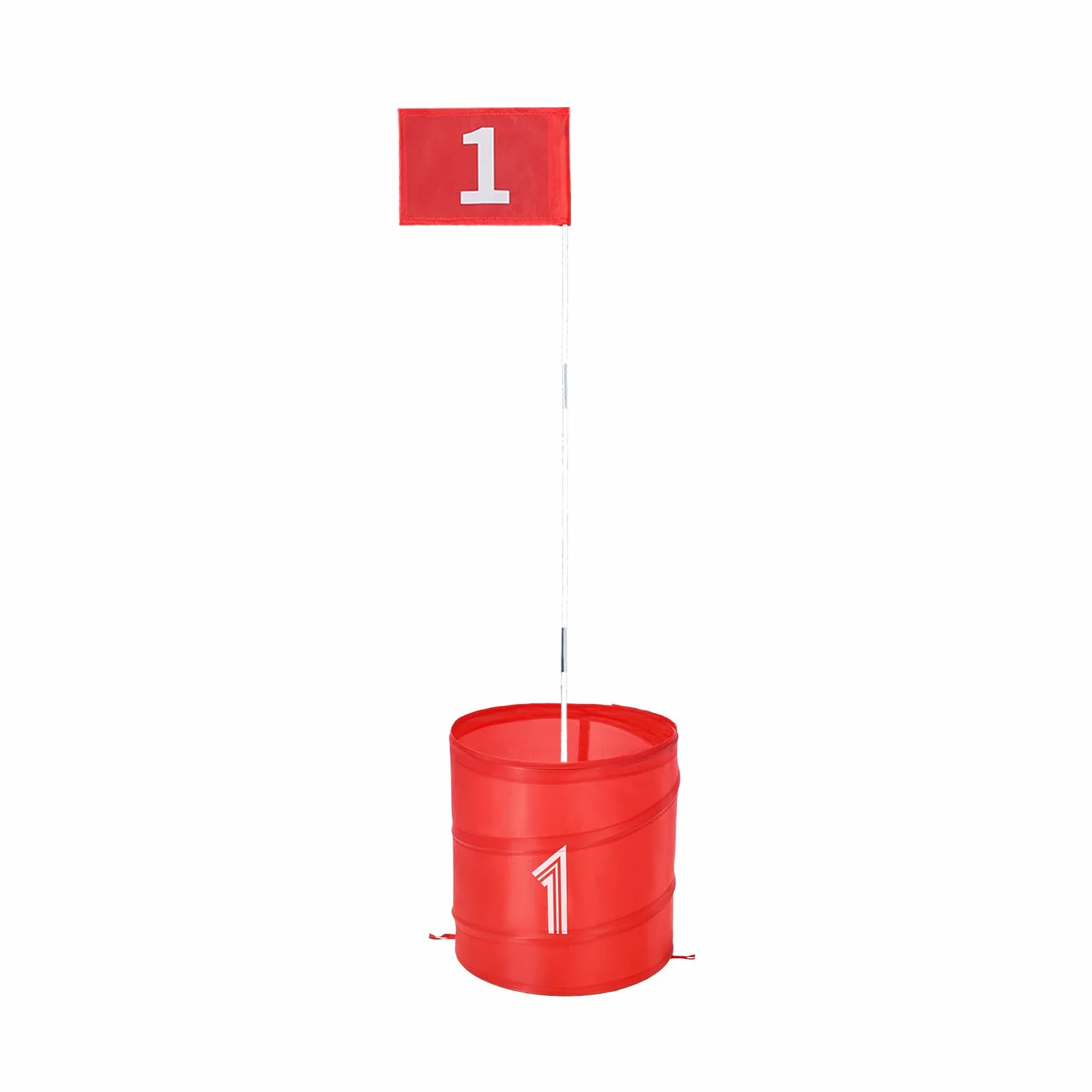 VEVOR Juego de Golf para Patio Campo de Golf de 6 Hoyos Juego de Práctica de Golf con Baldes Juego de Golf para Familias Juego de Golf Portátil para Exteriores para Césped, Patio, Campamento