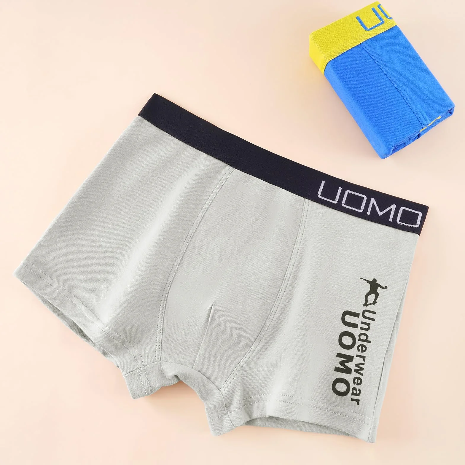 Calzoncillos Boxer o Slip de Niños en Algodón Lisos o con Estampado
