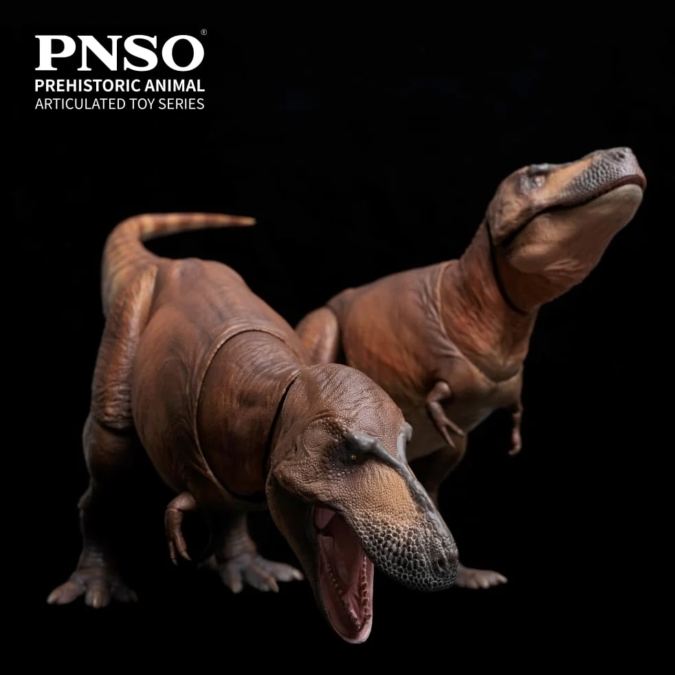 Serie de juguetes articulados de animales prehistóricos PNSO: 01 Figura de Cameron el Tyrannosaurus Rex