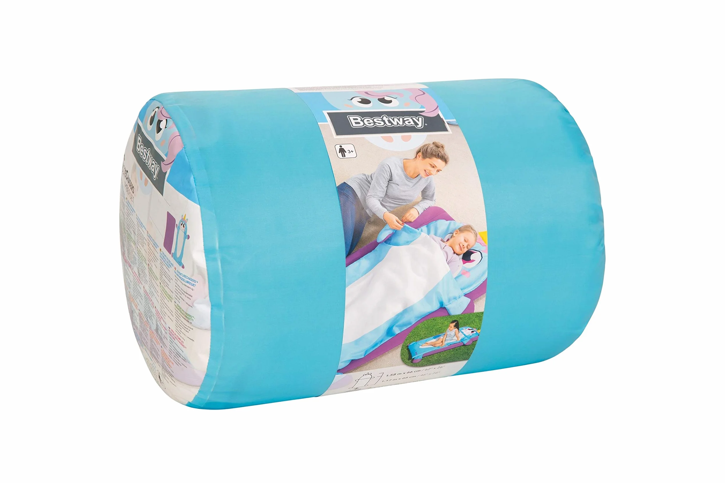 Bestway Adventurchasers™ - Set de Dormir para niños, diseño de Unicornio, 158 x 66 cm