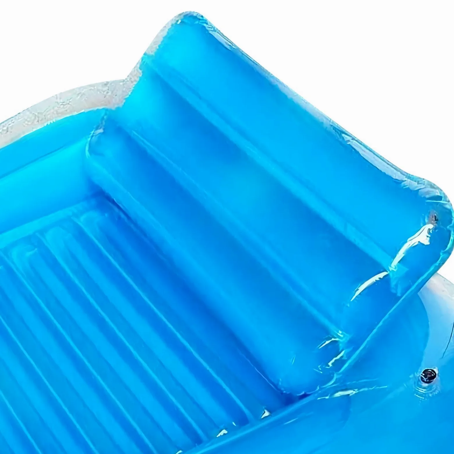 Adult Pool Floats Blow up Floating Rafts with Cup Holder | Extra Large Size (70.87x47.24 in / 180x120 cm), Heavy-Duty PVC (2400g), Integrated Drink Holder, Foldable for Beach, Lake
