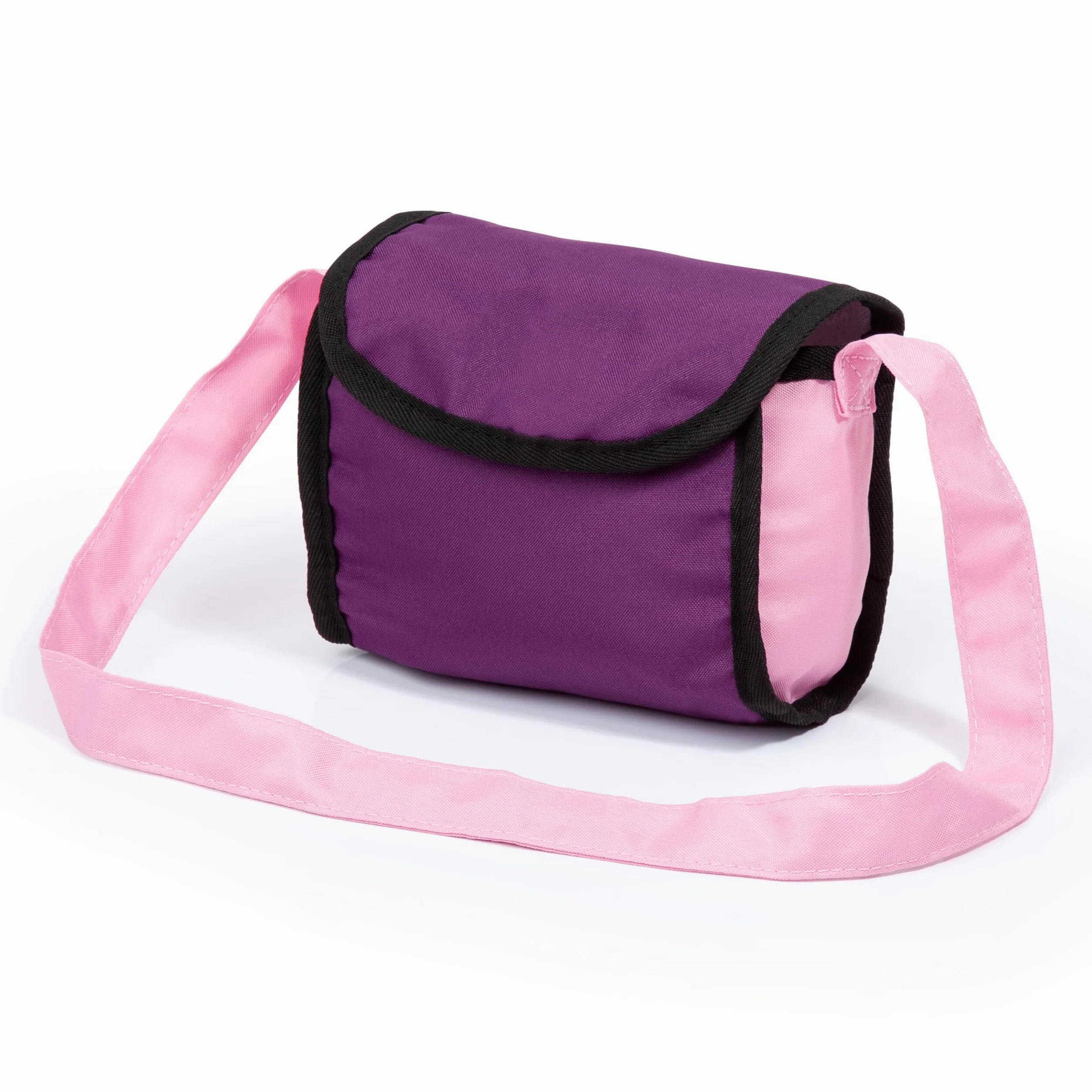 Bayer Design Cochecito de Muñecas Trendy, Bolsa, Ajustable, Plegable | rosa con mariposa