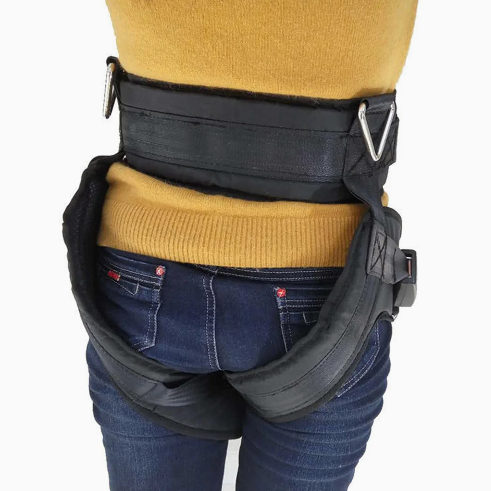 Almohadilla Repuesto para trampolín, arnés para trampolín Salto para niños y Adultos, protección elástica para Cintura y Cadera, cinturón Seguridad para trampolín, Columpio, cinturón Seguridad medi