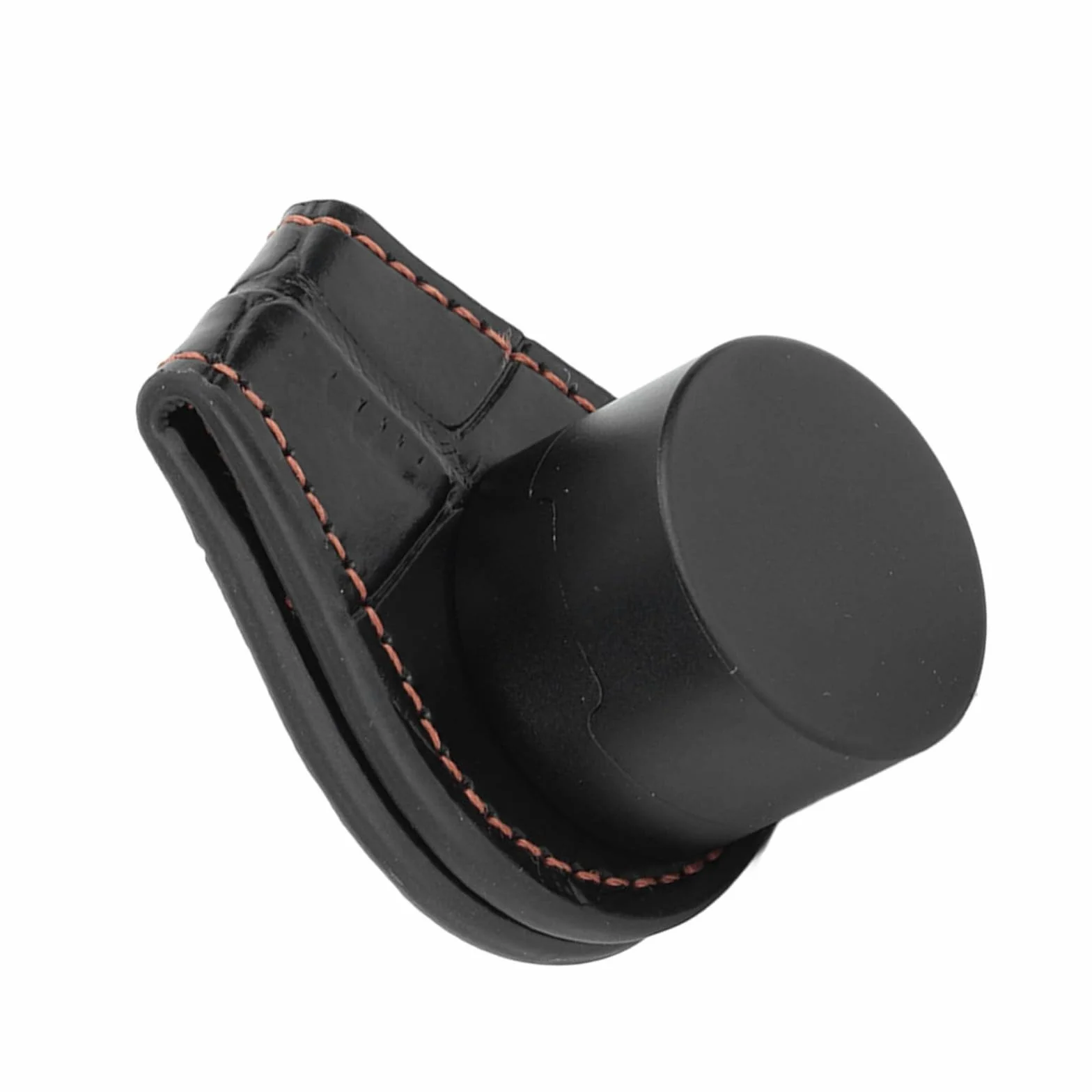 Bolsa de piel portátil para billar con clip para cinturón