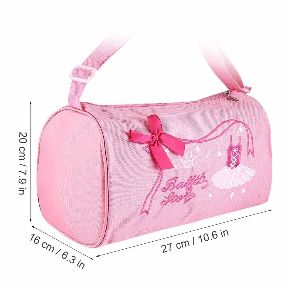Alomejor Niña Niños Baile Ballet Bolsa de natación Princesa Bolsos Cruzados Mochila