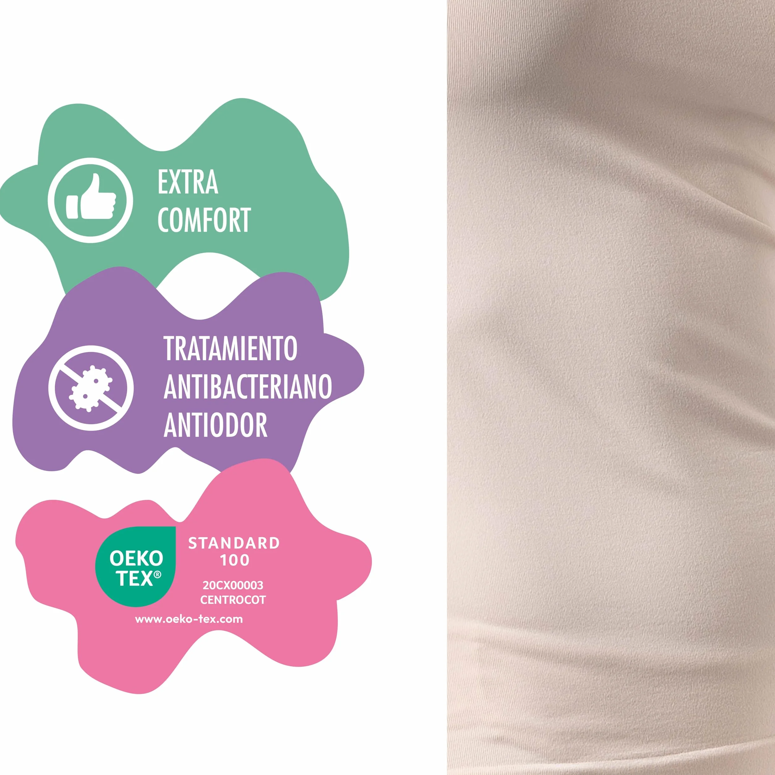 Risalti Top Niña Microfibra 3 Pz - Sujetador Niña, Camiseta Tirantes Niña, Top Deportivo Sin Costuras - Made In Italy