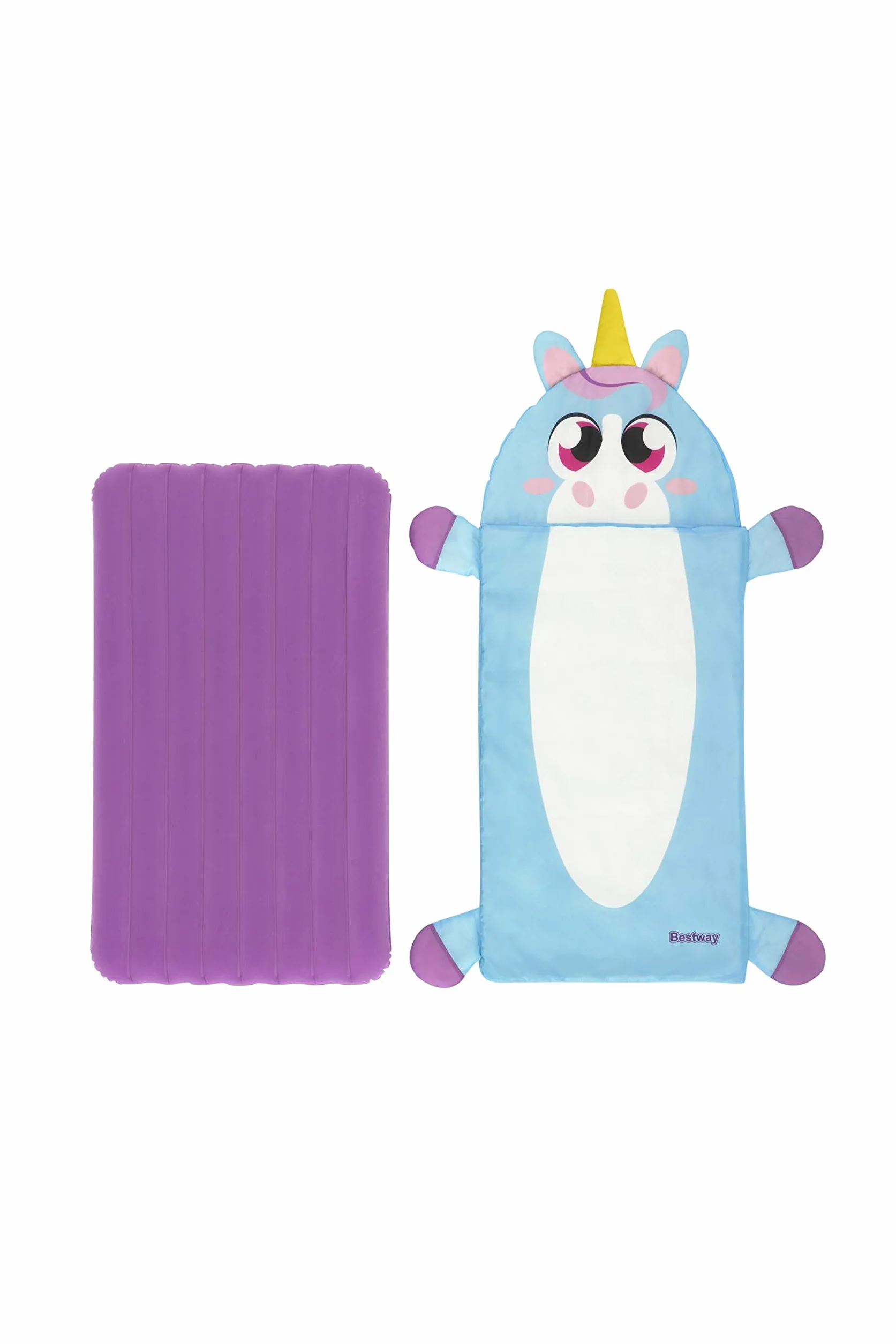Bestway Adventurchasers™ - Set de Dormir para niños, diseño de Unicornio, 158 x 66 cm
