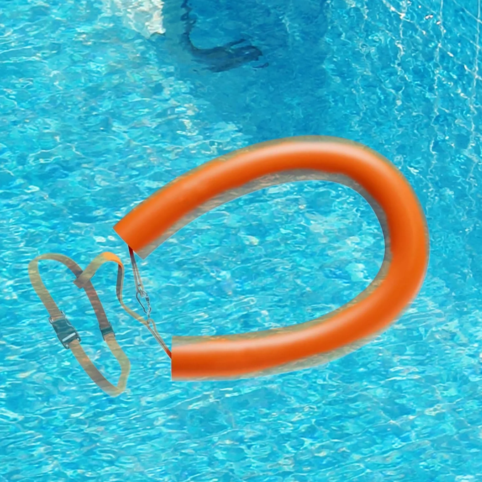 Flotador de natación Entrenador Altamente Visible Sin Inflar | Cinturón flotador para entrenamiento de natación Para aguas abiertas, ríos, mares, principiantes y entusiastas del