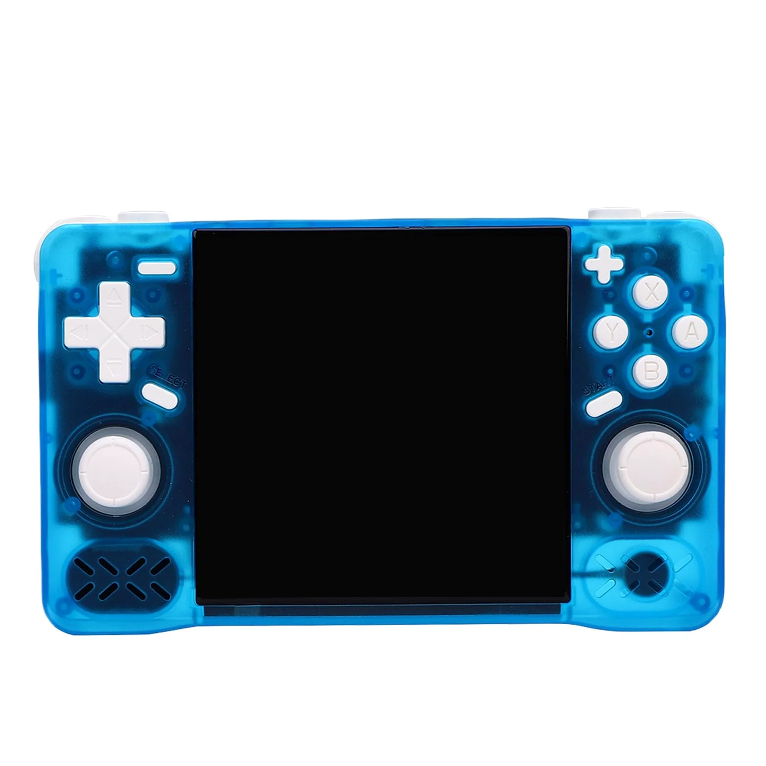 Consola de Juegos Portátil Retro Pantalla HD de 4,0 Pulgadas Consola de Juegos Recargable Portátil de 1,5 GHz con Batería de 4000 MAh - RK3326 64 bits A35, Soporte de 256 GB, Diseño (128GB)
