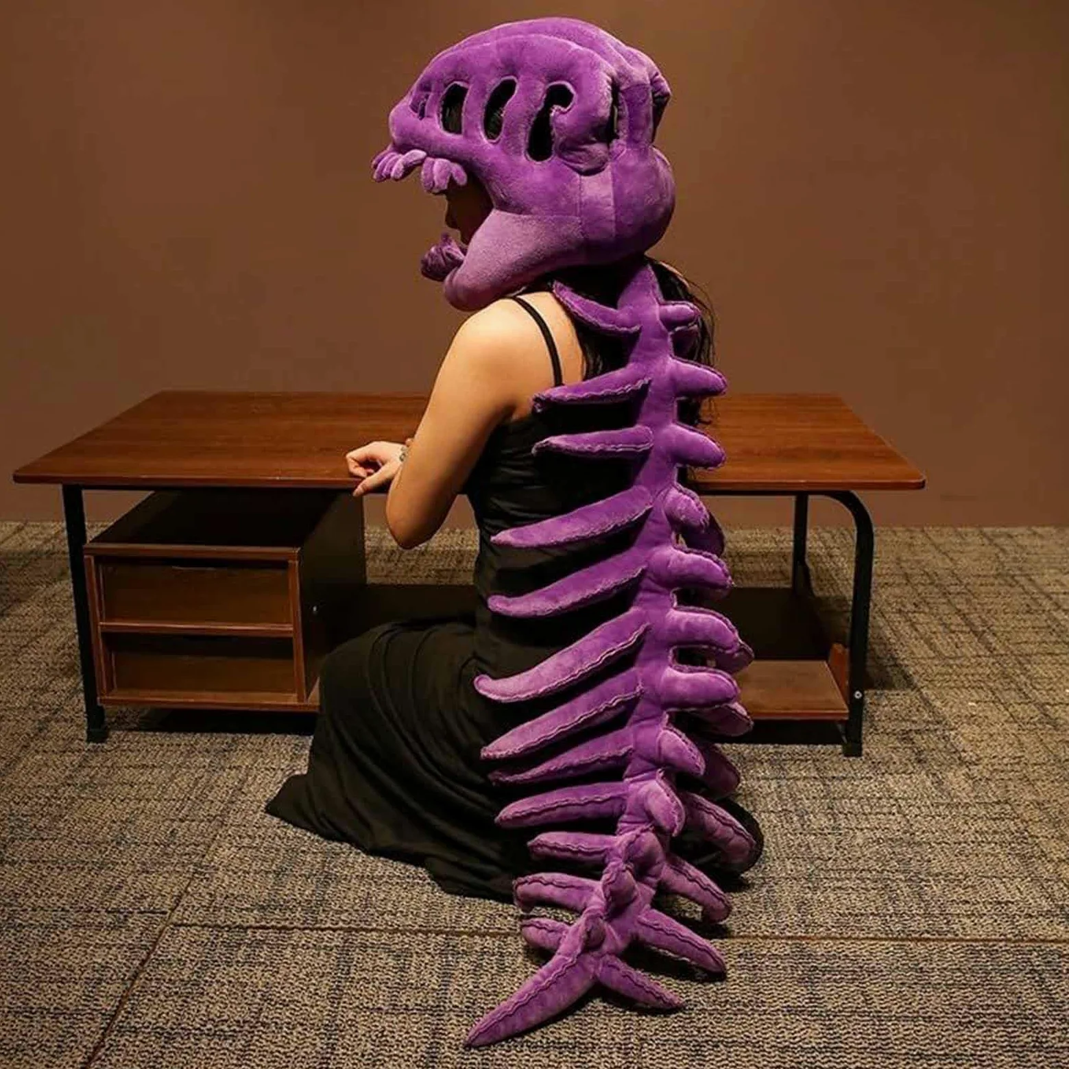 Disfraz de Esqueleto de Dinosaurio Ropa de Juego de Roles con Sonido | De Cosplay De Halloween Para Actuaciones, Eventos, Convenciones De Cómics, Casa Encantada, Cine, Teatro Y