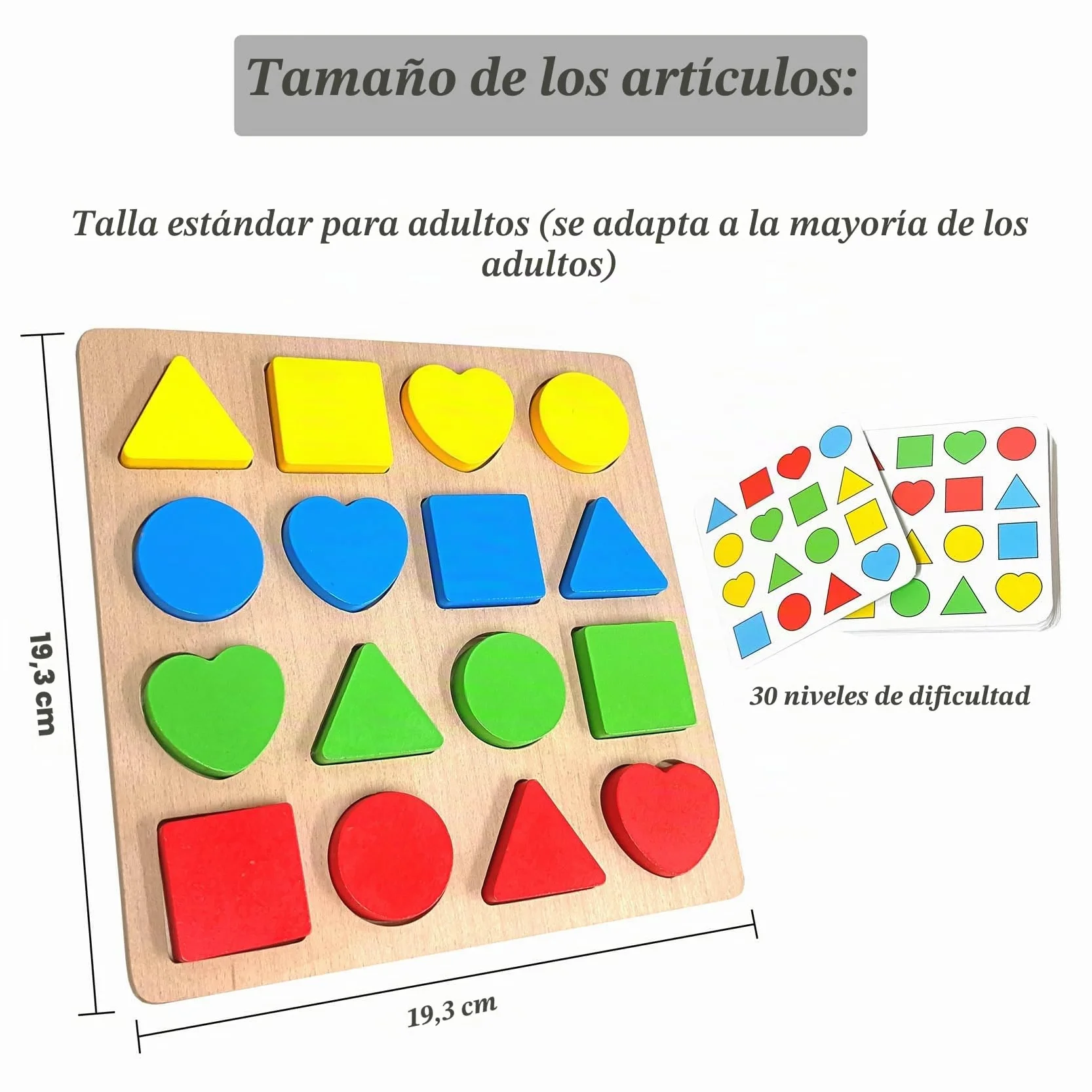 Actividades de Madera para la Demencia para Personas Mayores, Productos de Alzheimer para Personas Mayores, Regalos de Rompecabezas y Juegos para Mantener a los Adultos Mayores cognitivos y