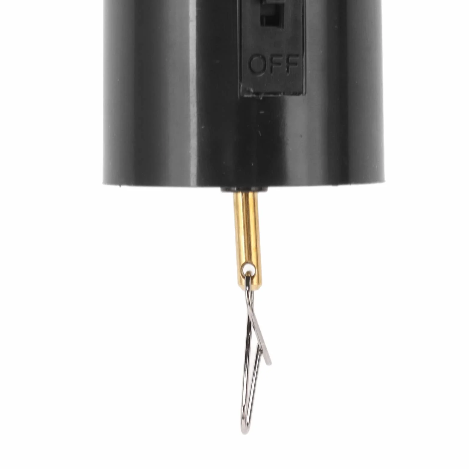 Motor Giratorio de Viento con Pilas, Motor Giratorio Colgante para Campanas de Viento, decoración de jardín, Capacidad de Carga de 3 kg, diseño fácil de Colgar (Negro, 5 x