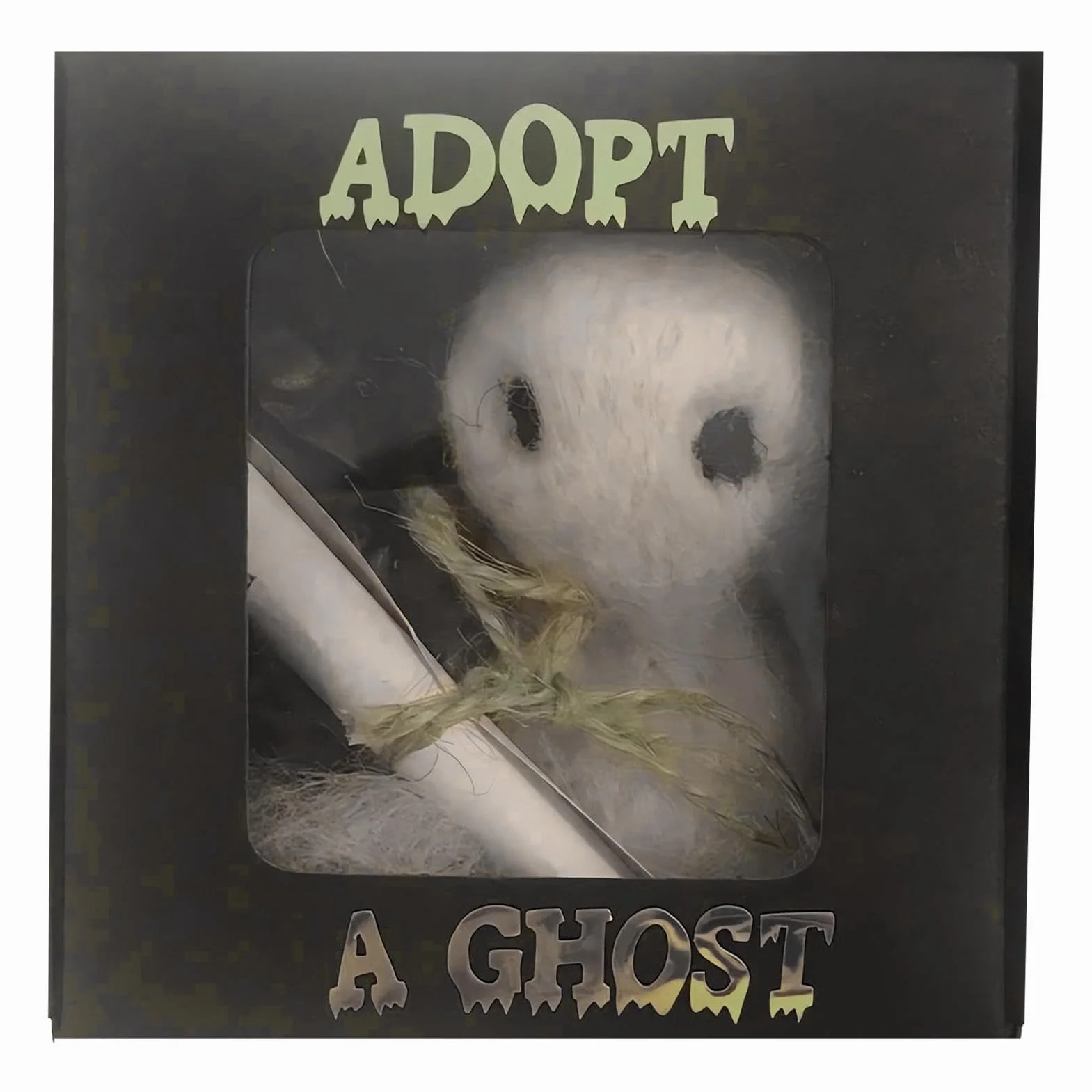 Adopta Un Fantasma,Adopta Un Fantasma En Una Caja Lindo Pequeño Fantasma De Bolsillo,Muñeco Fantasma De Fieltro Sobrenatural Compañero para Decoraciones De Halloween